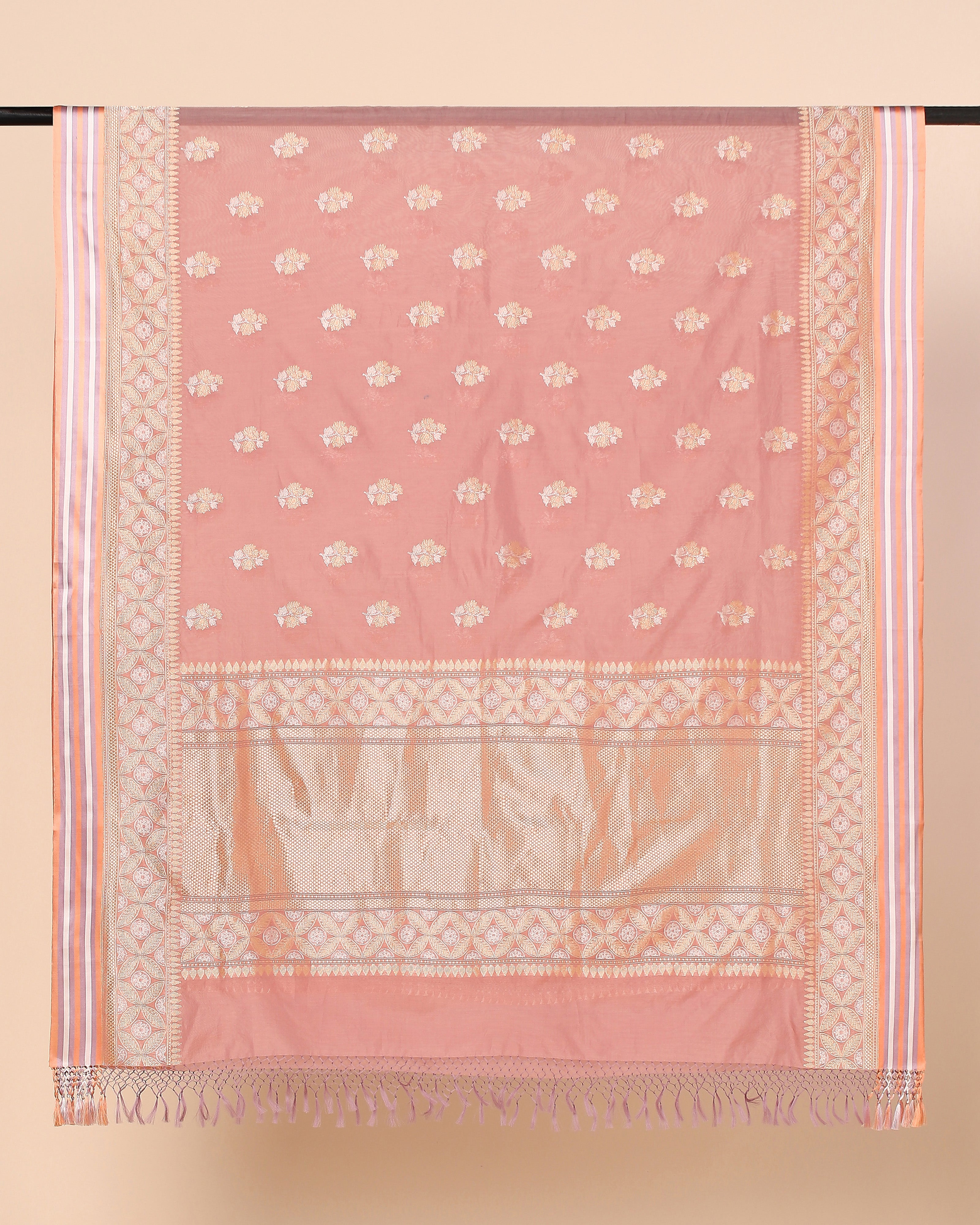 Tanzi Banarasi Kadwa Silk Cotton Dupatta