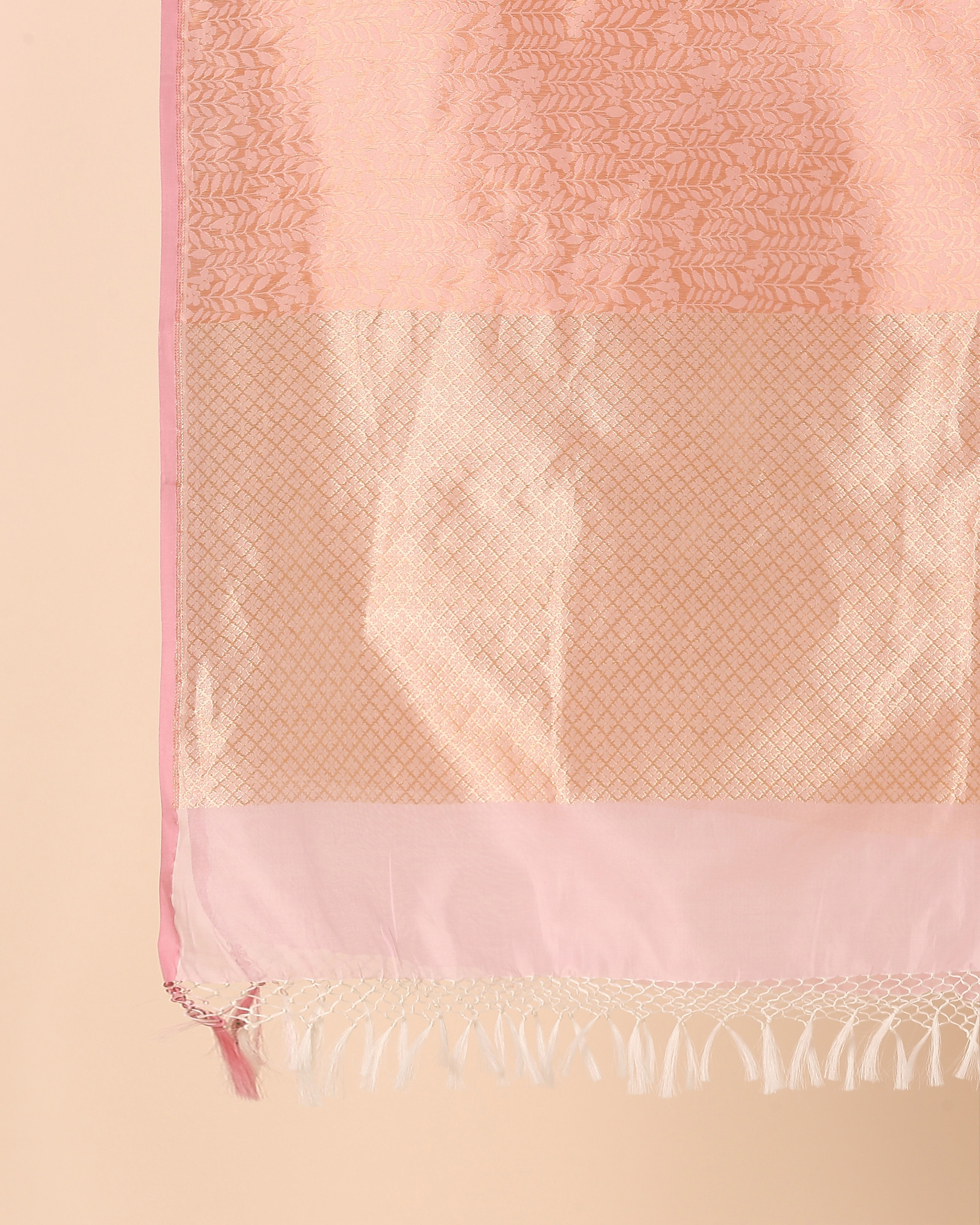Trayi Banarasi Cutwork Silk Cotton Dupatta