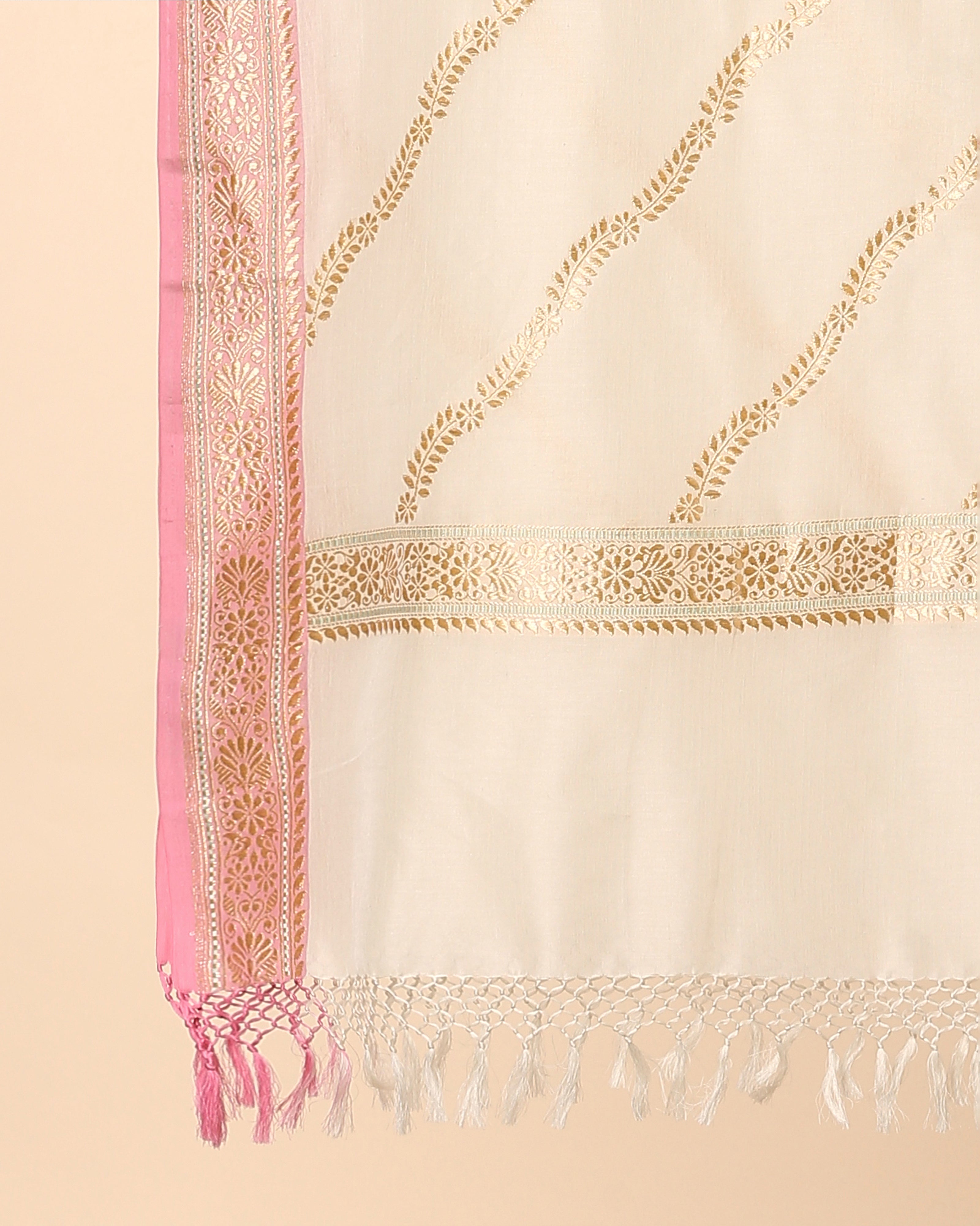 Acala Banarasi Kadwa Cotton Dupatta