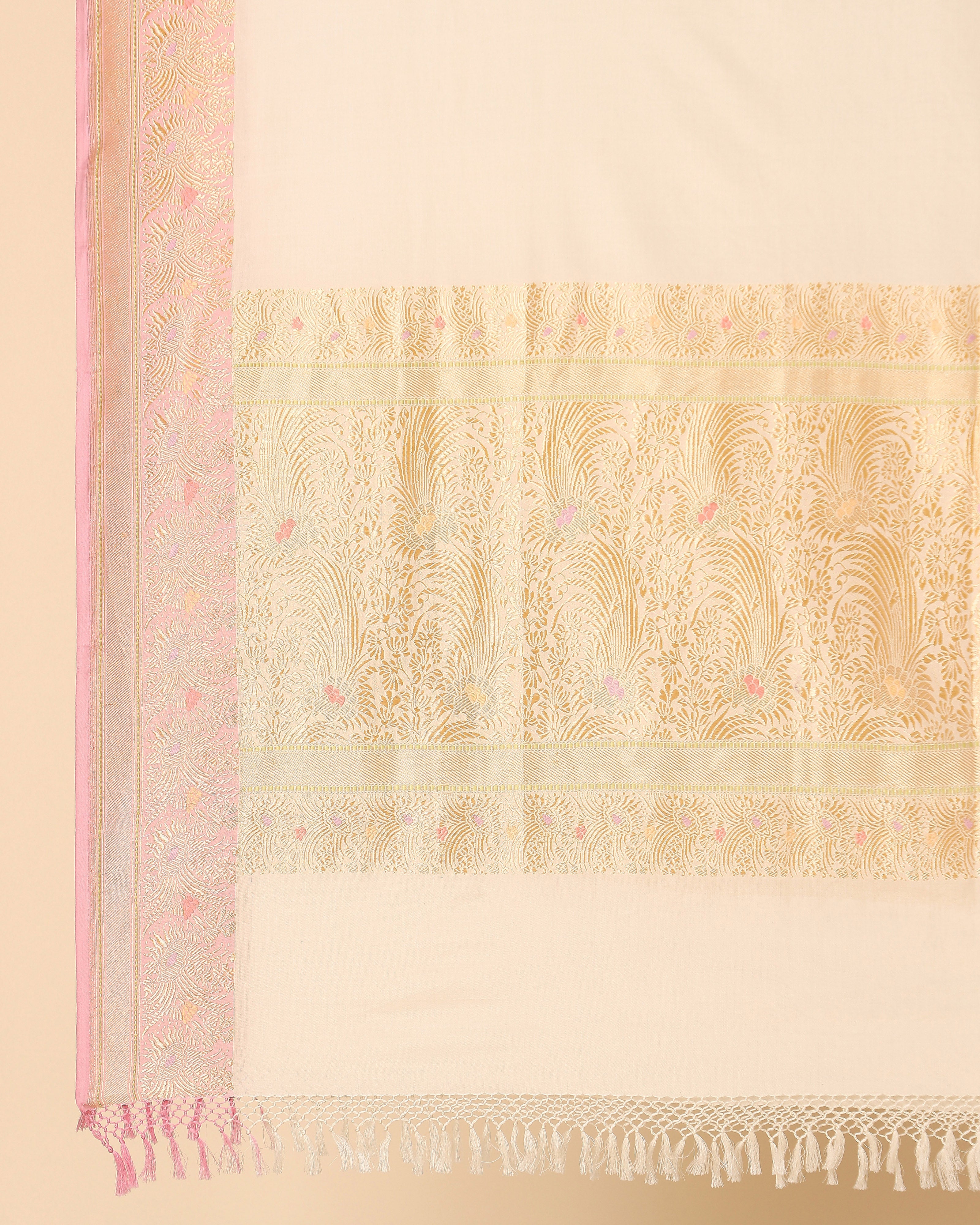 Mandara Banarasi Kadwa Cotton Dupatta