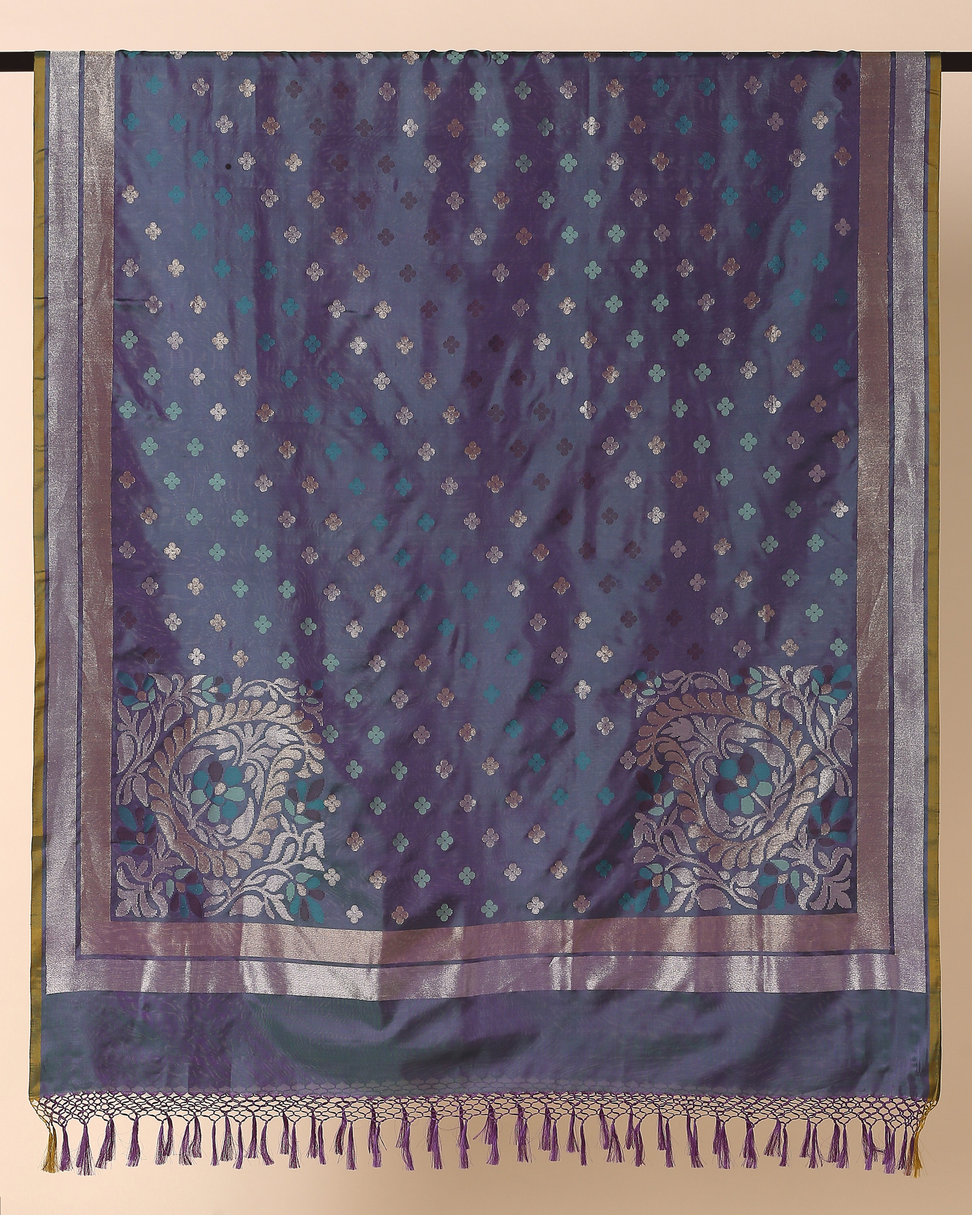 Rudra Banarasi Jamdani Silk Dupatta