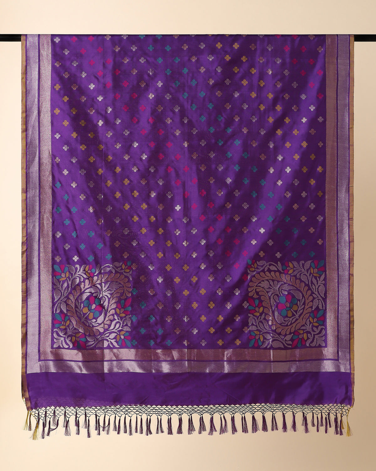 Rudra Banarasi Jamdani Silk Dupatta