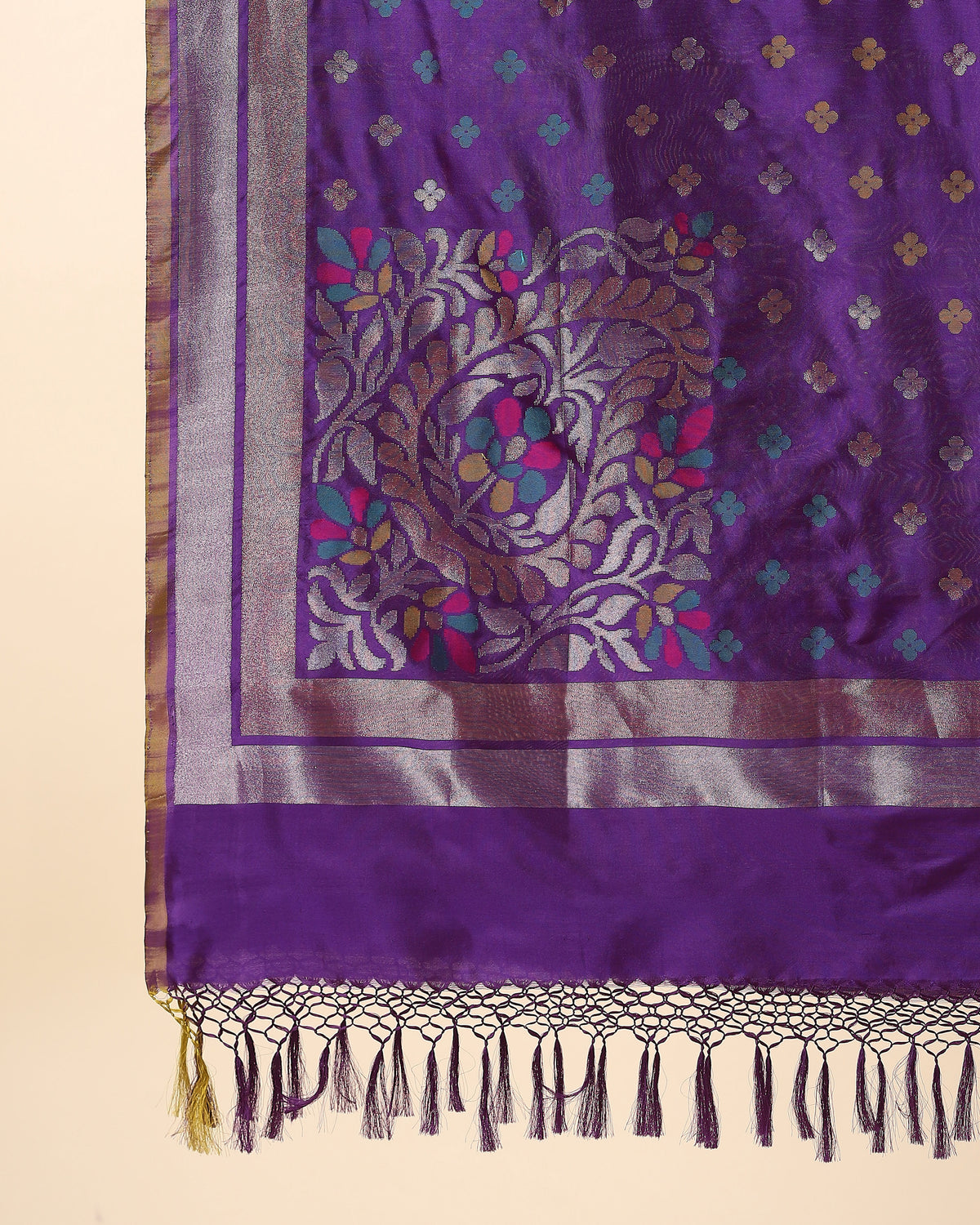 Rudra Banarasi Jamdani Silk Dupatta