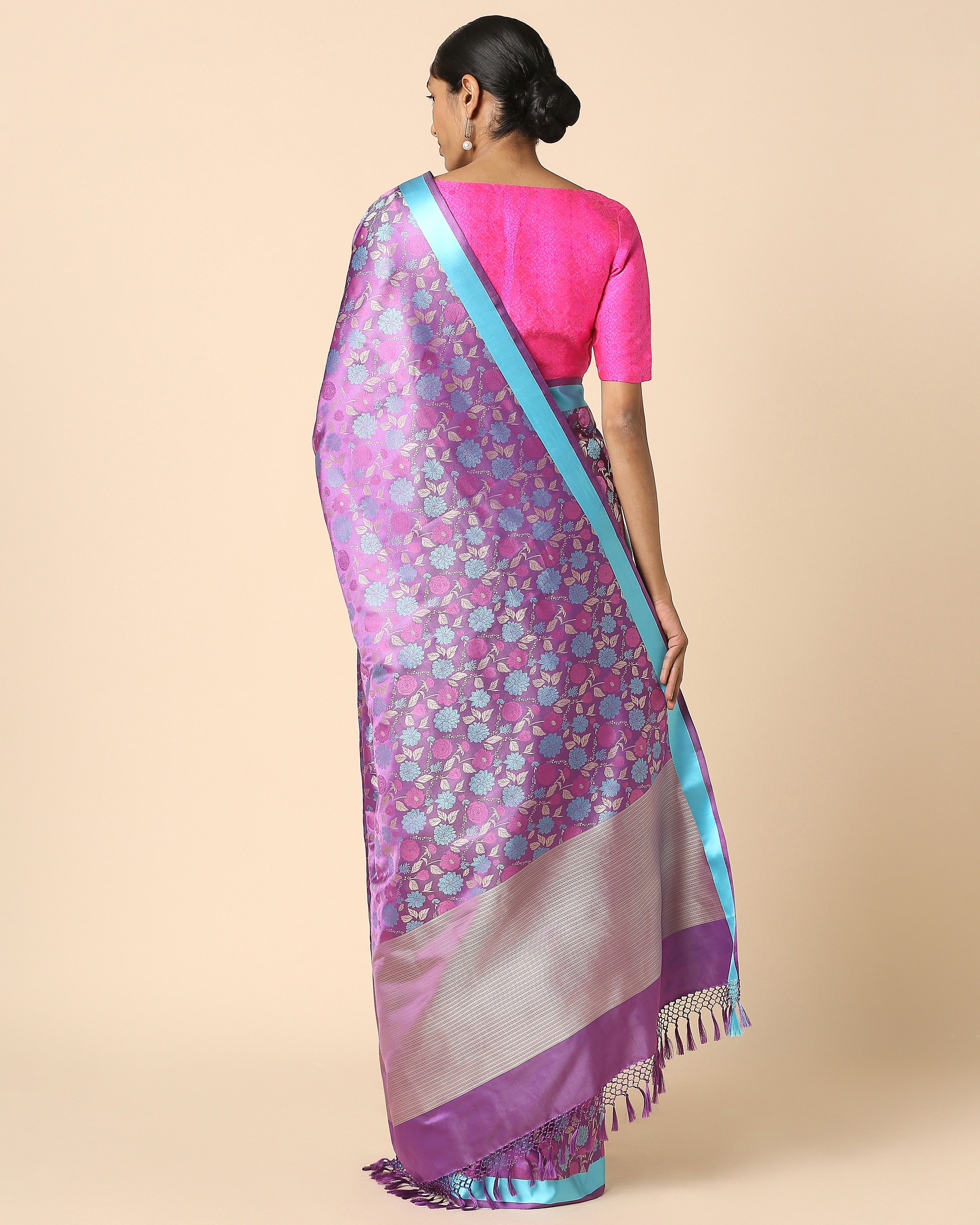 Shaily Banarasi Tanchoi Silk Saree