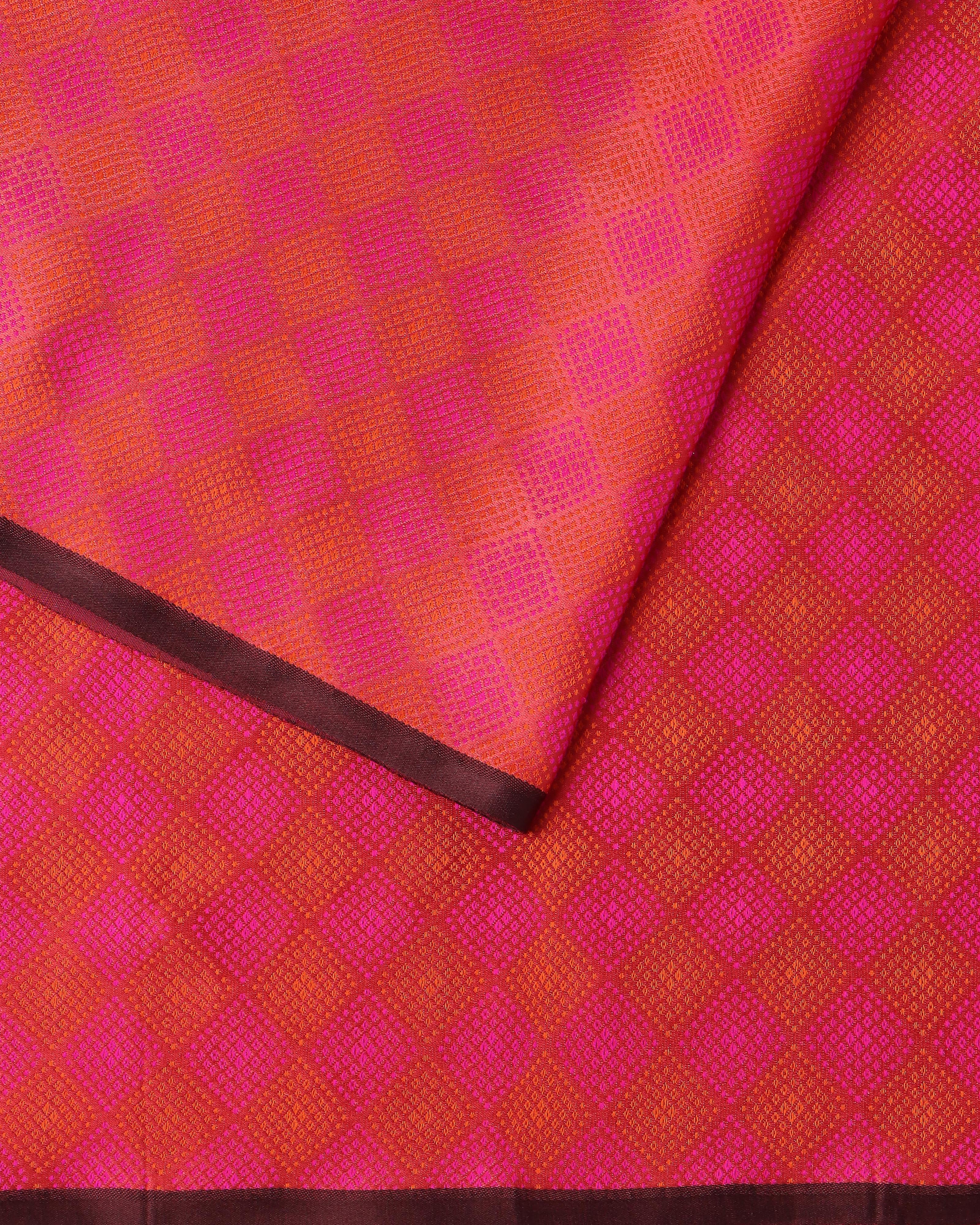Martha Banarasi Tanchoi Silk Saree