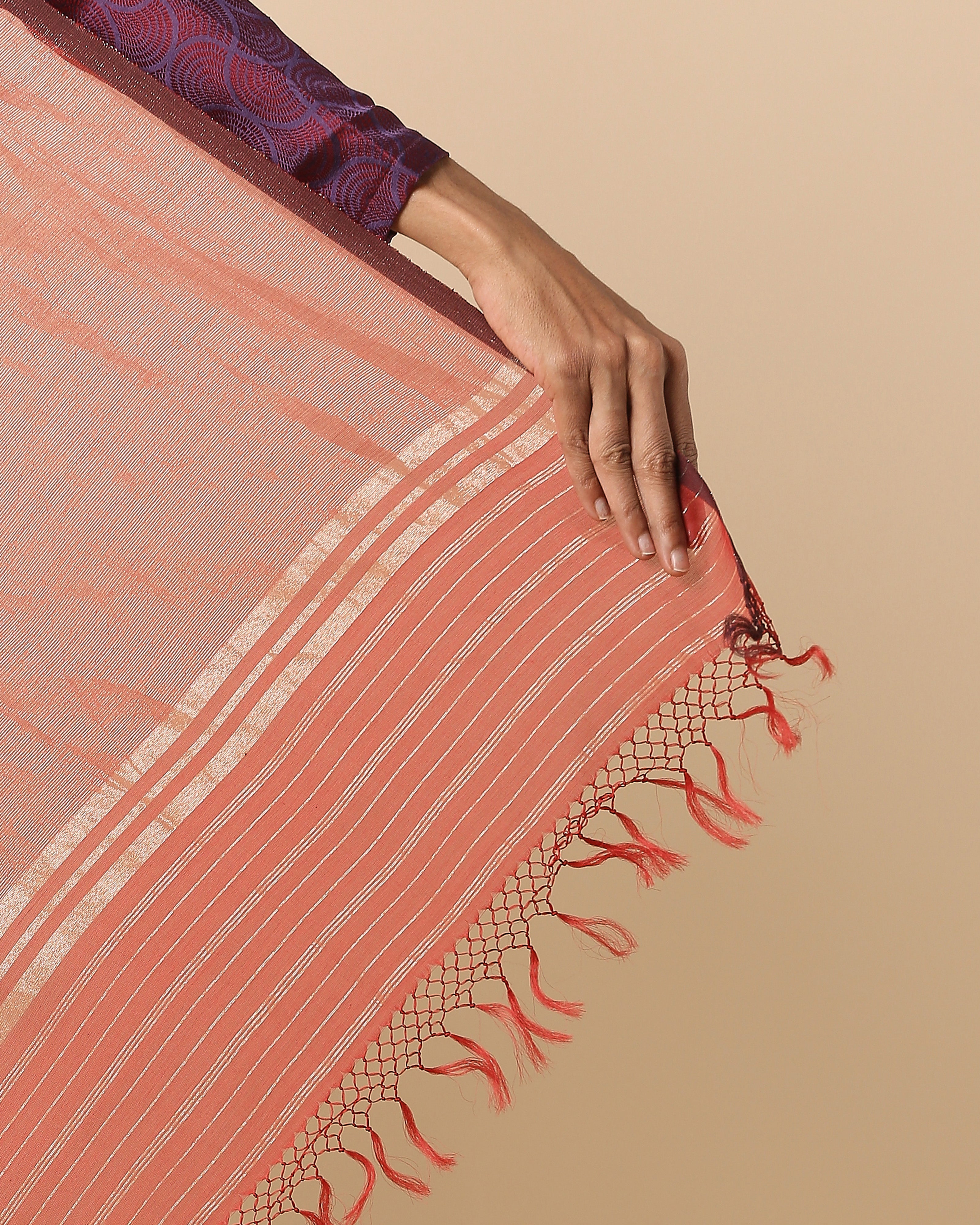 Oomna Banarasi Kadwa Silk Cotton Saree