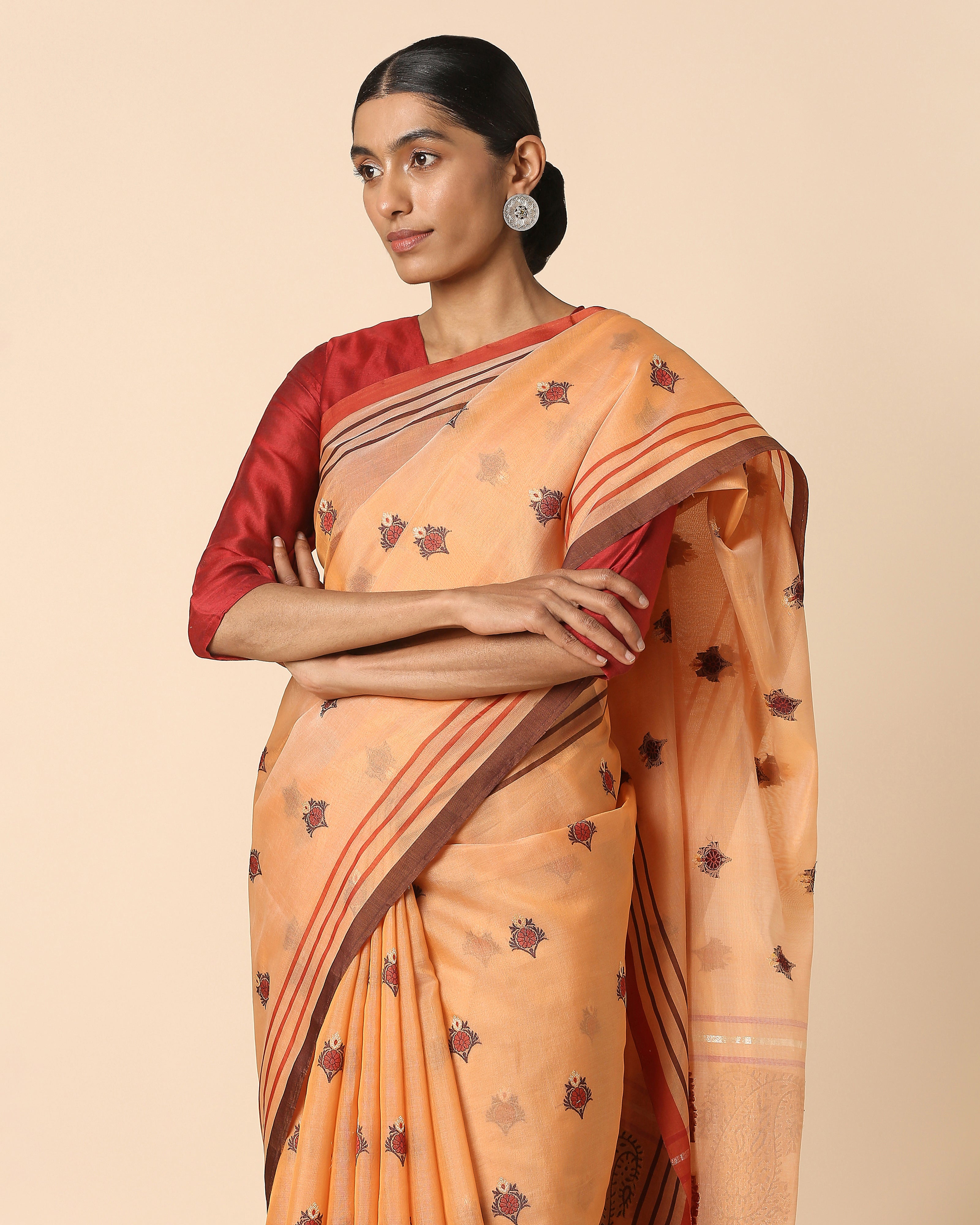 Reini Banarasi Kadwa Silk Saree