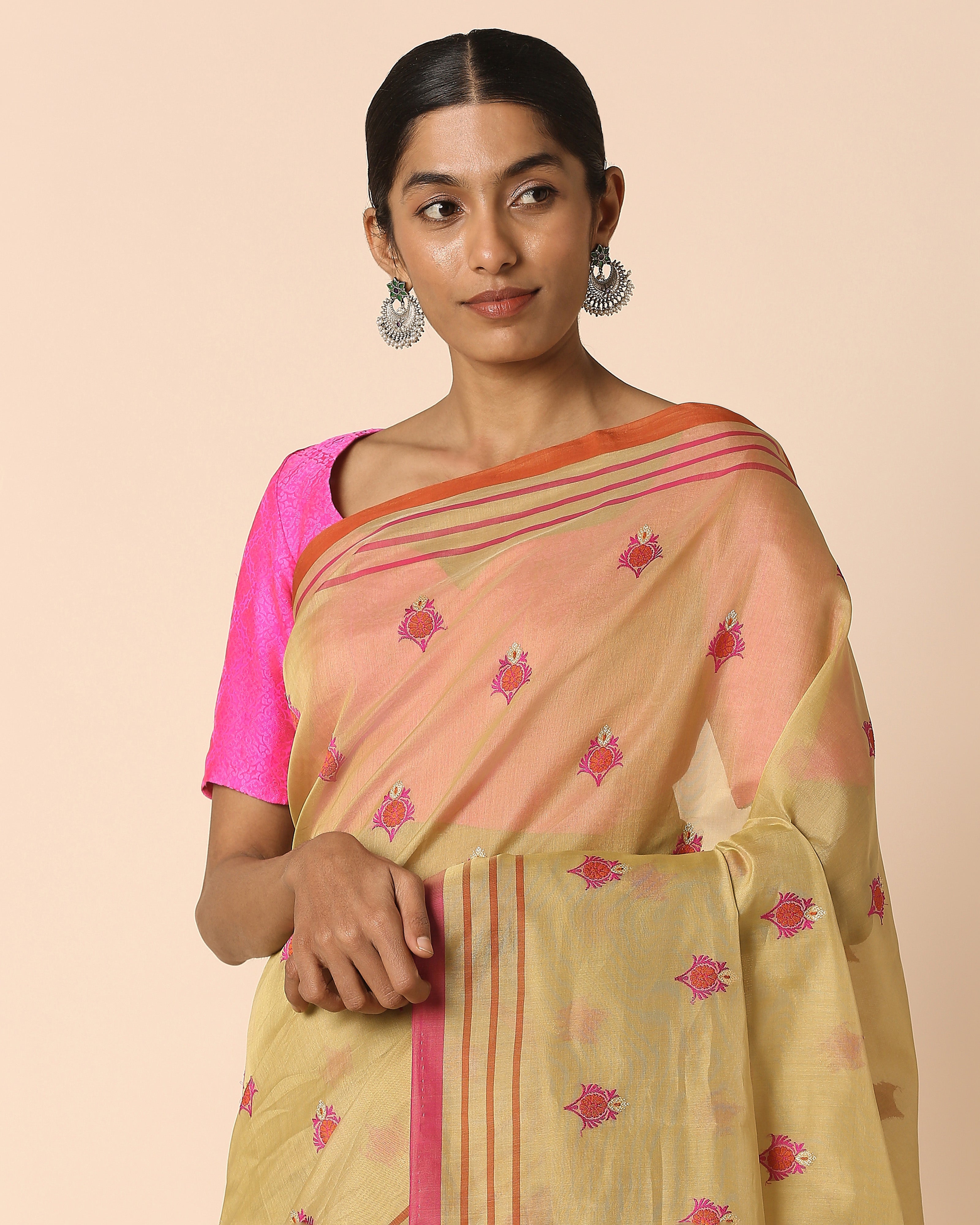 Reini Banarasi Kadwa Silk Saree