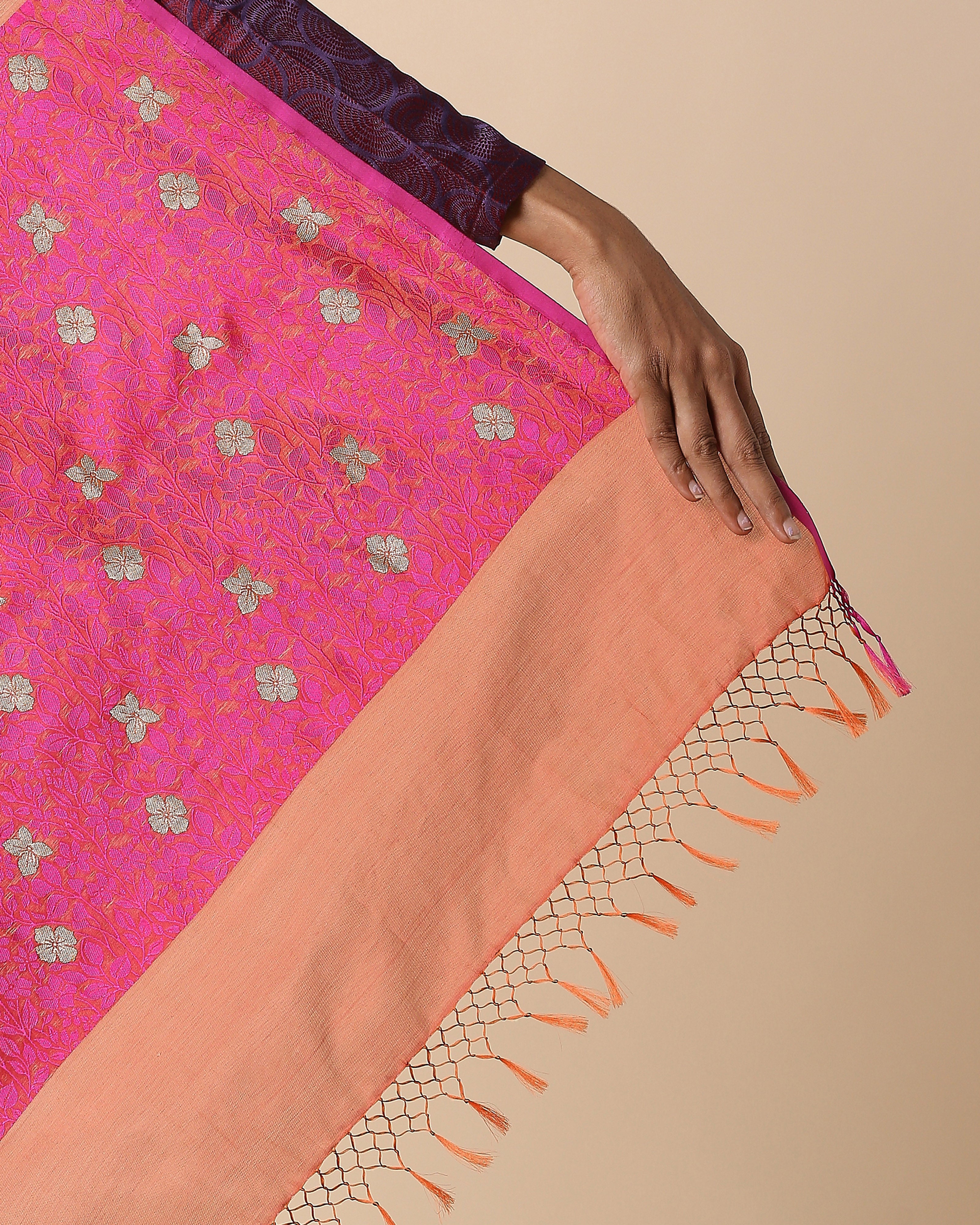 Naru Banarasi Kadwa Silk Cotton Saree