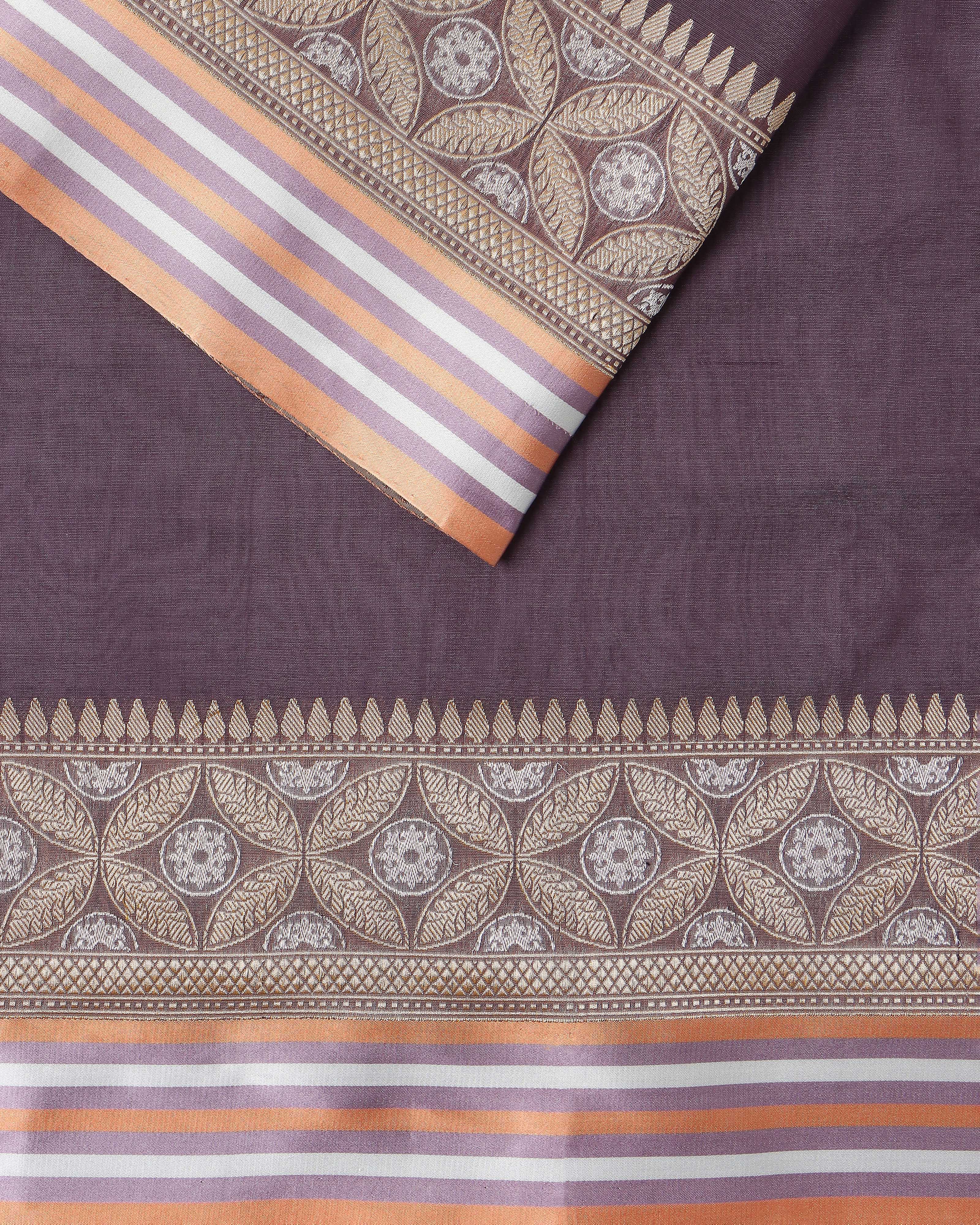 Tanzi Banarasi Kadwa Silk Cotton Saree