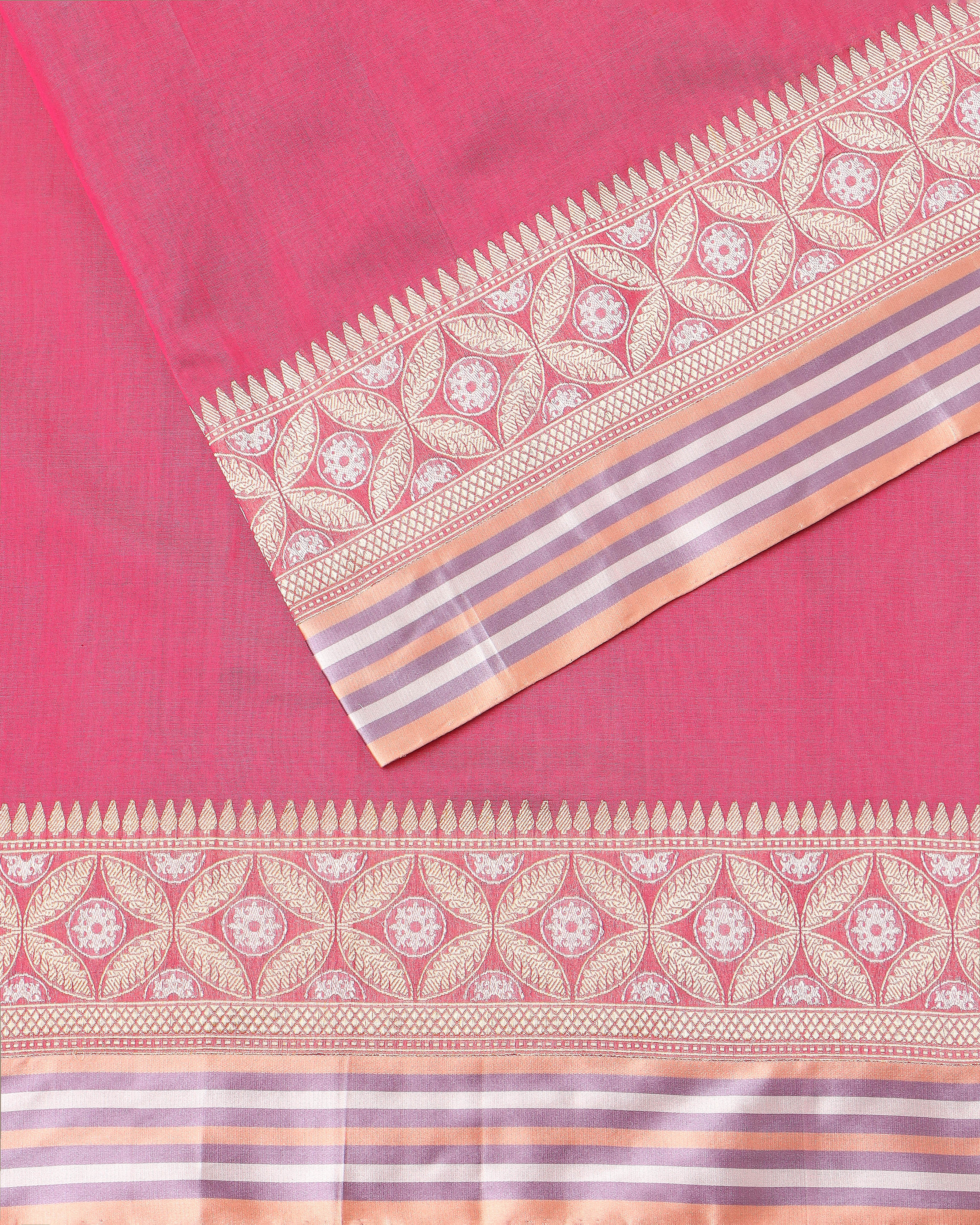 Tanzi Banarasi Kadwa Silk Cotton Saree