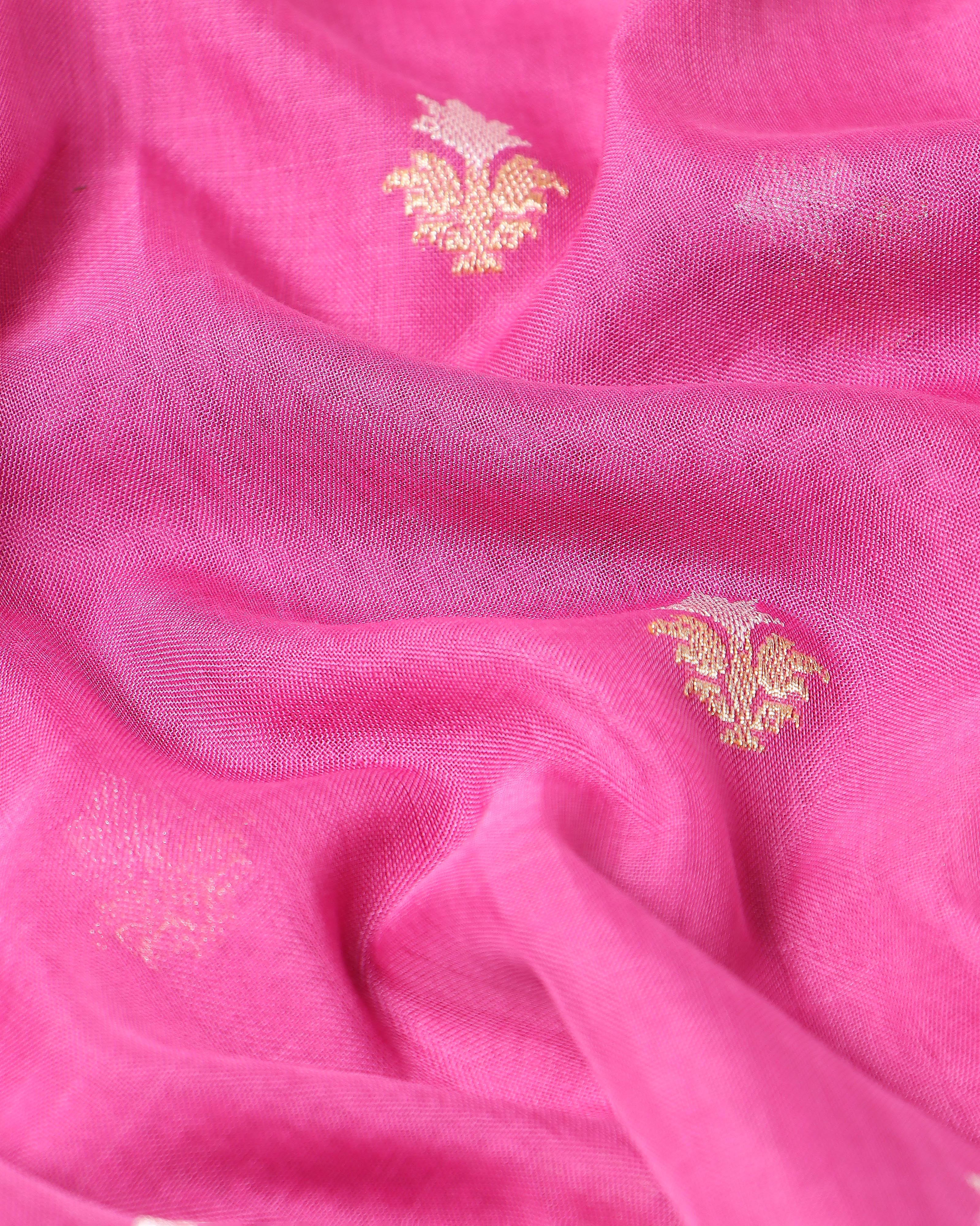 Parnika Banarasi Kadwa Cotton Saree