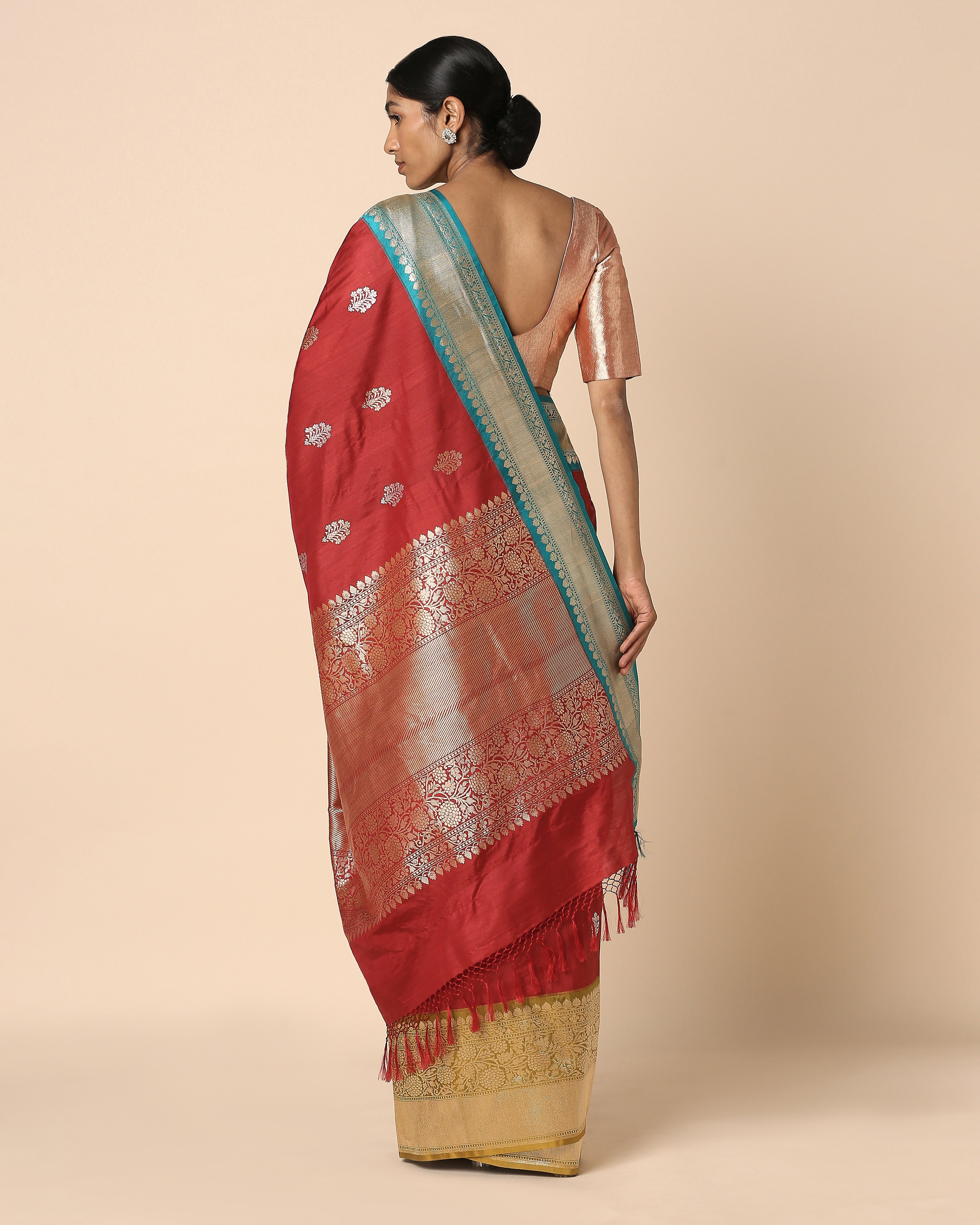 Sarva Banarasi Kadwa Silk Saree