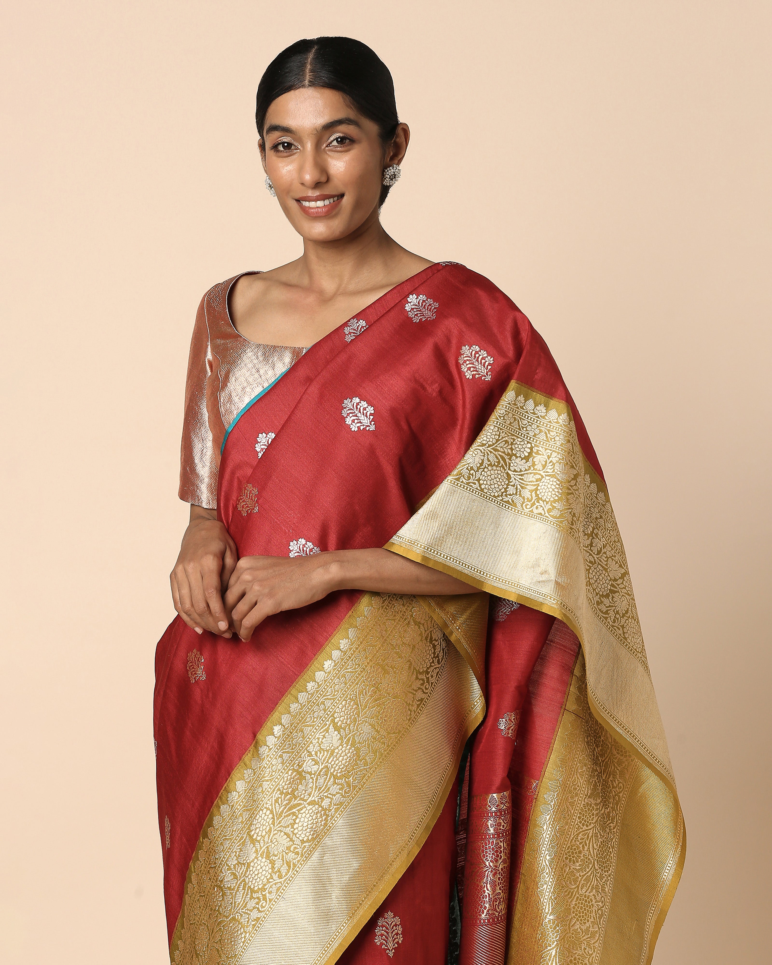 Sarva Banarasi Kadwa Silk Saree