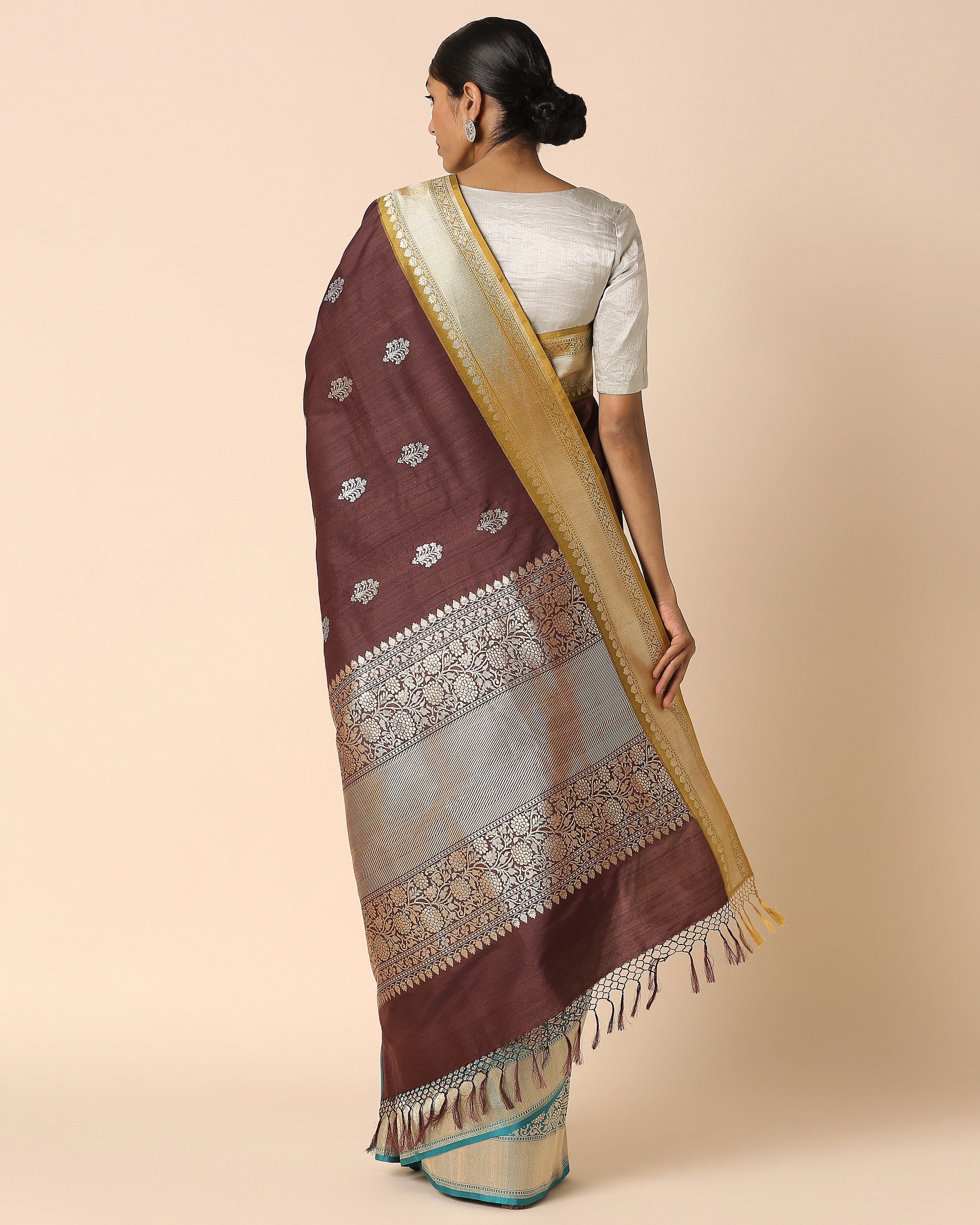 Sarva Banarasi Kadwa Silk Saree