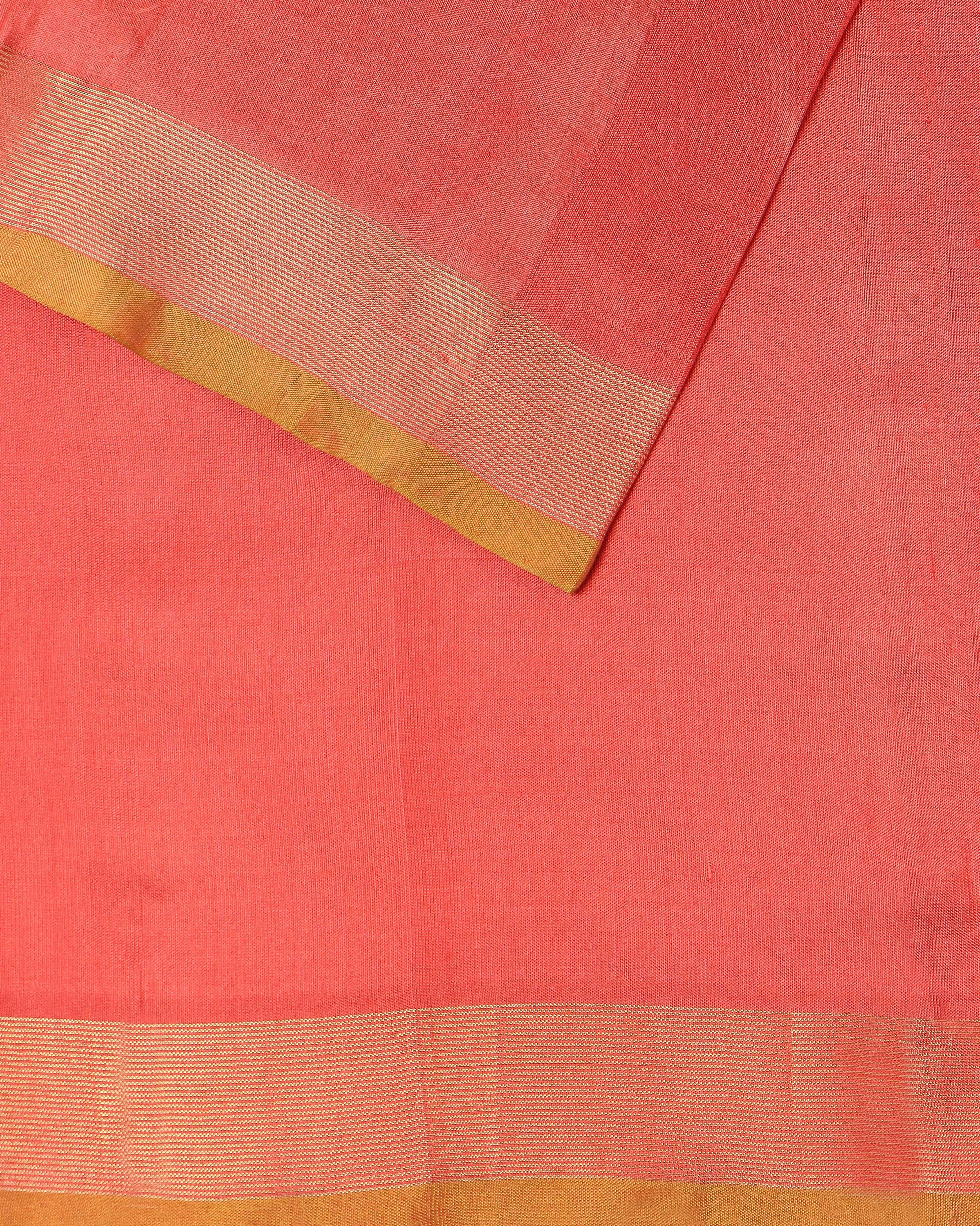 Parv Uppada Jamdani Silk Saree