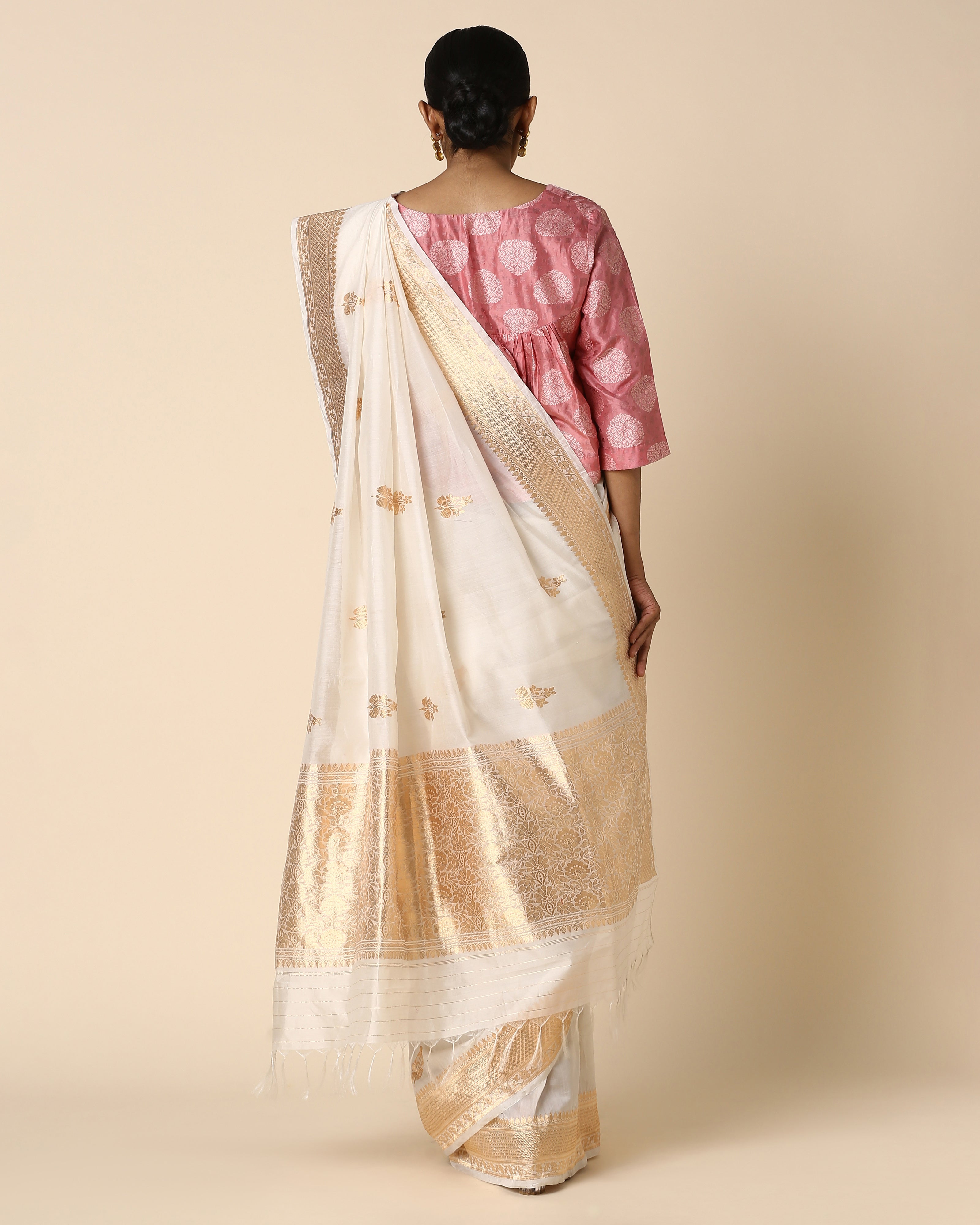 Prashi Banarasi Kadwa Silk Cotton Saree