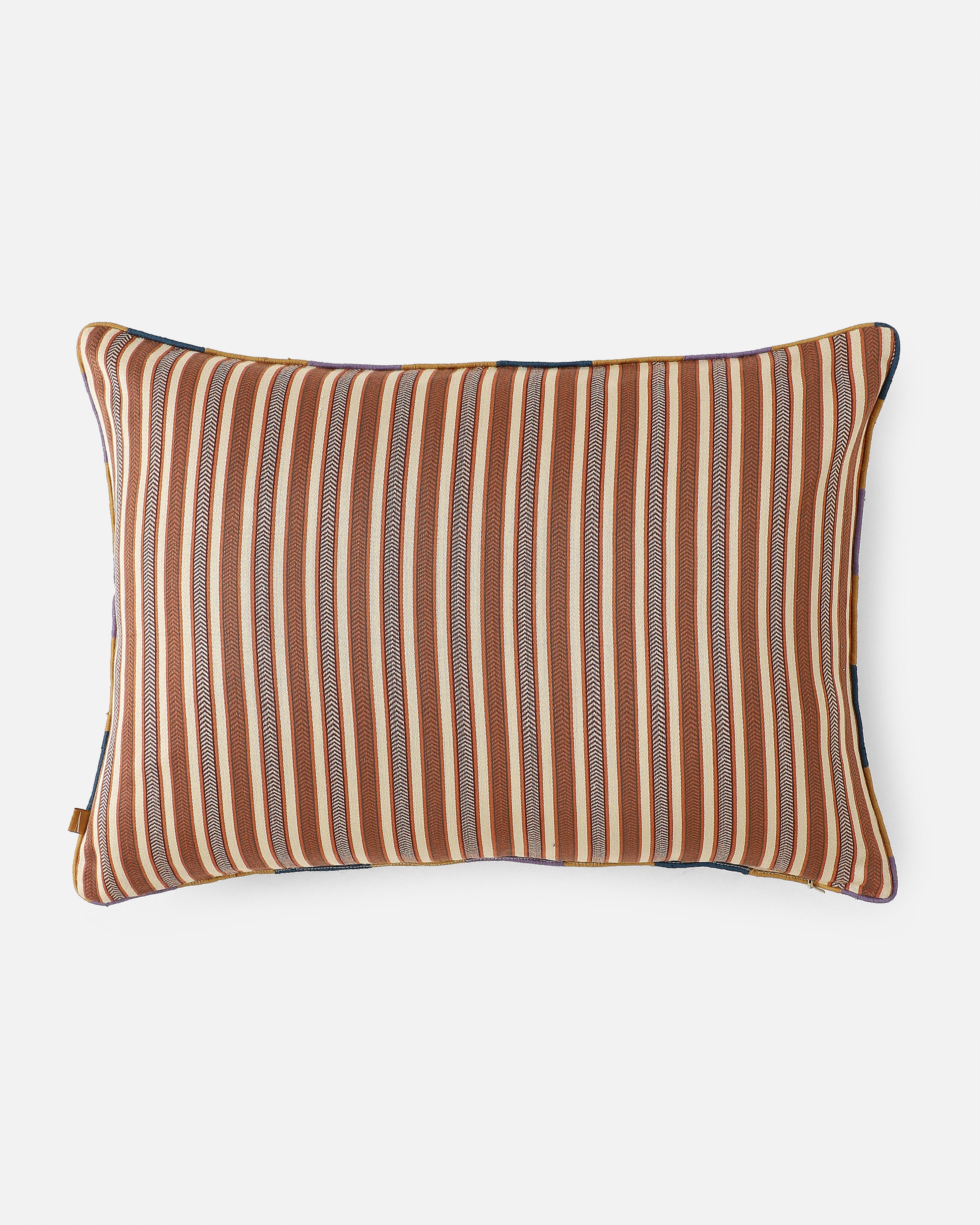 Roha Bhujodi Extra Weft Cotton Cushion Cover