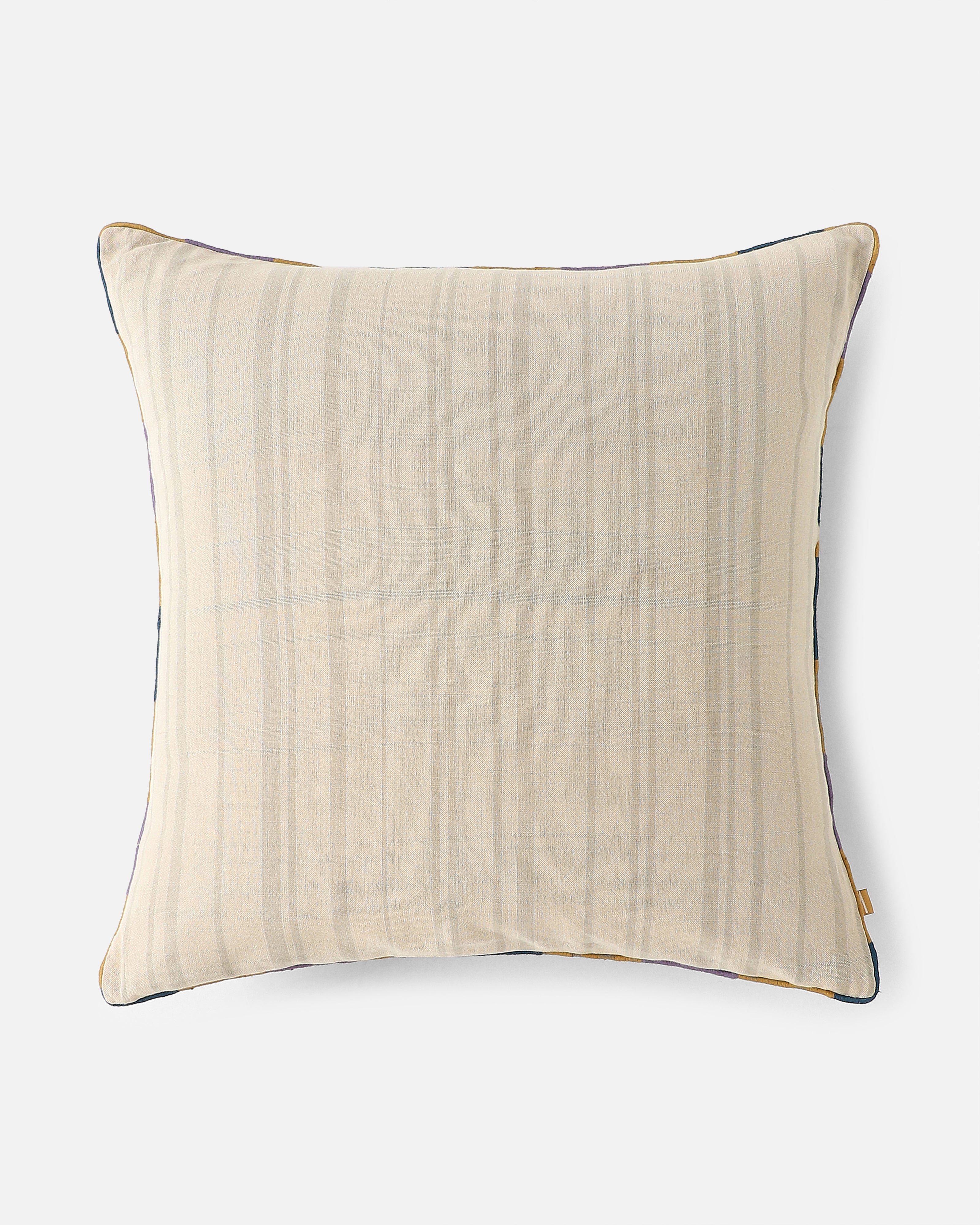 Sina Bhujodi Plain Weave Cotton Cushion Cover
