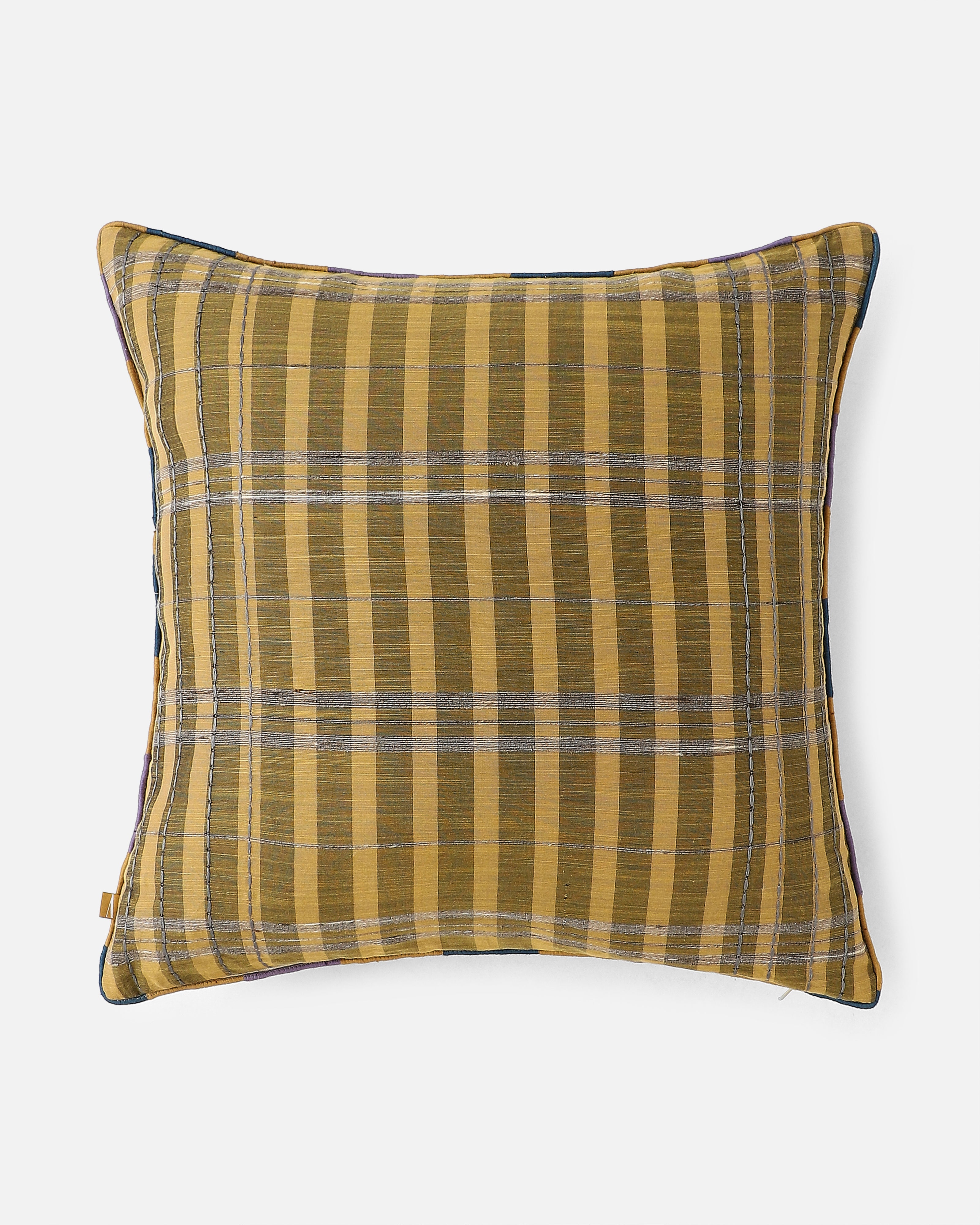 Sina Bhujodi Plain Weave Cotton Cushion Cover