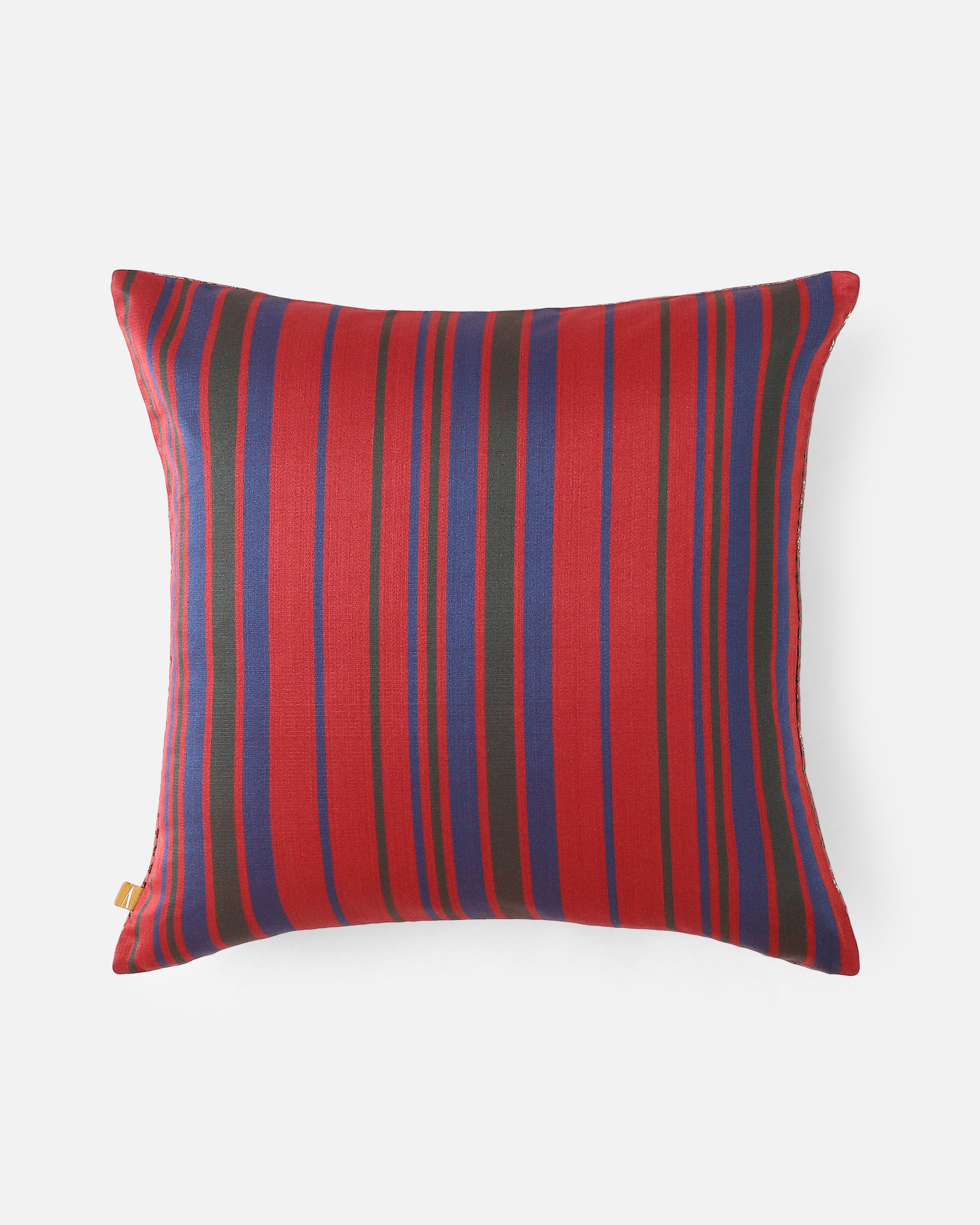Nikeeta Banarasi Satin Brocade Silk Viscose Cushion Cover