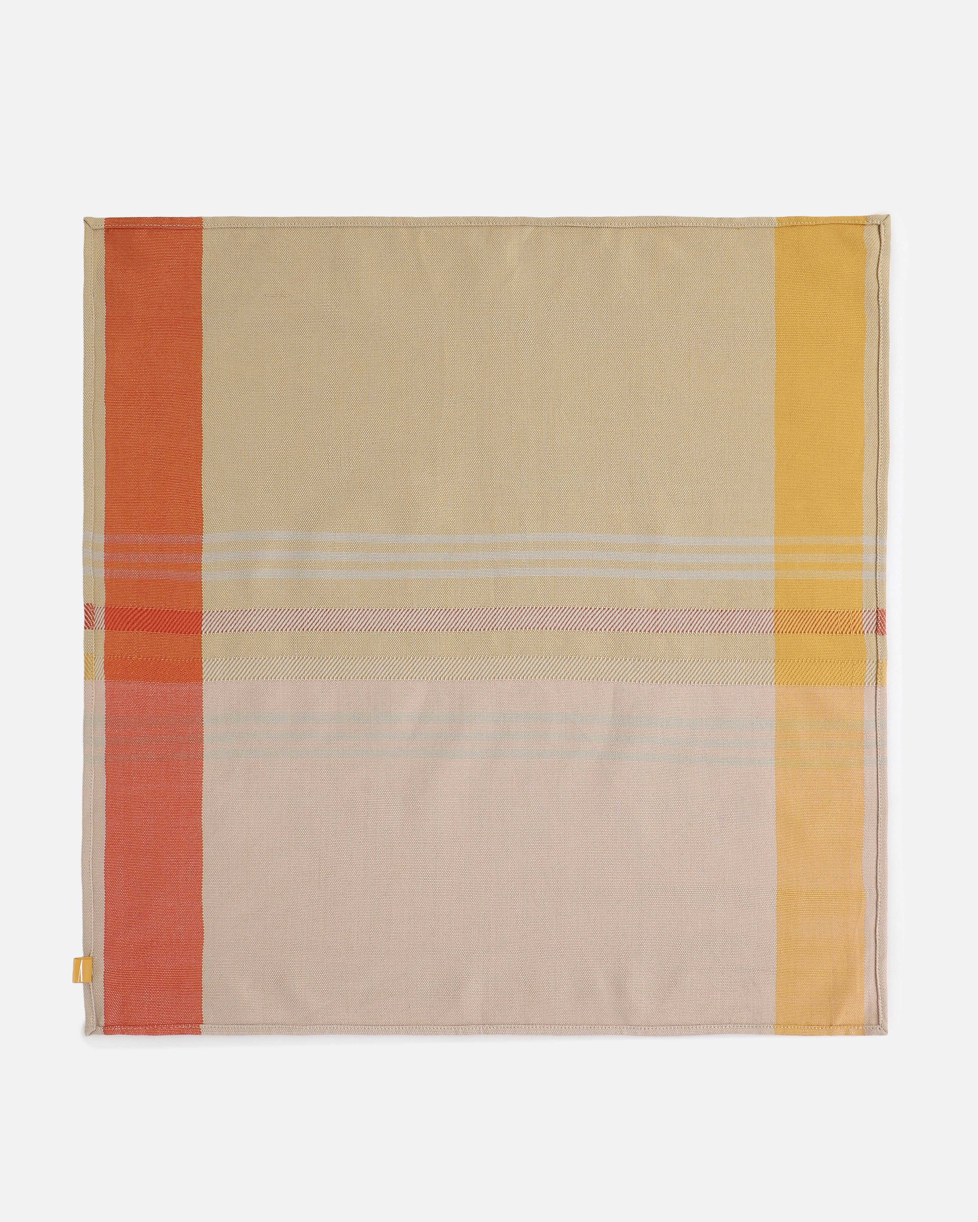 Saha Bhujodi Extra Weft Cotton Table Napkins | Set of 6