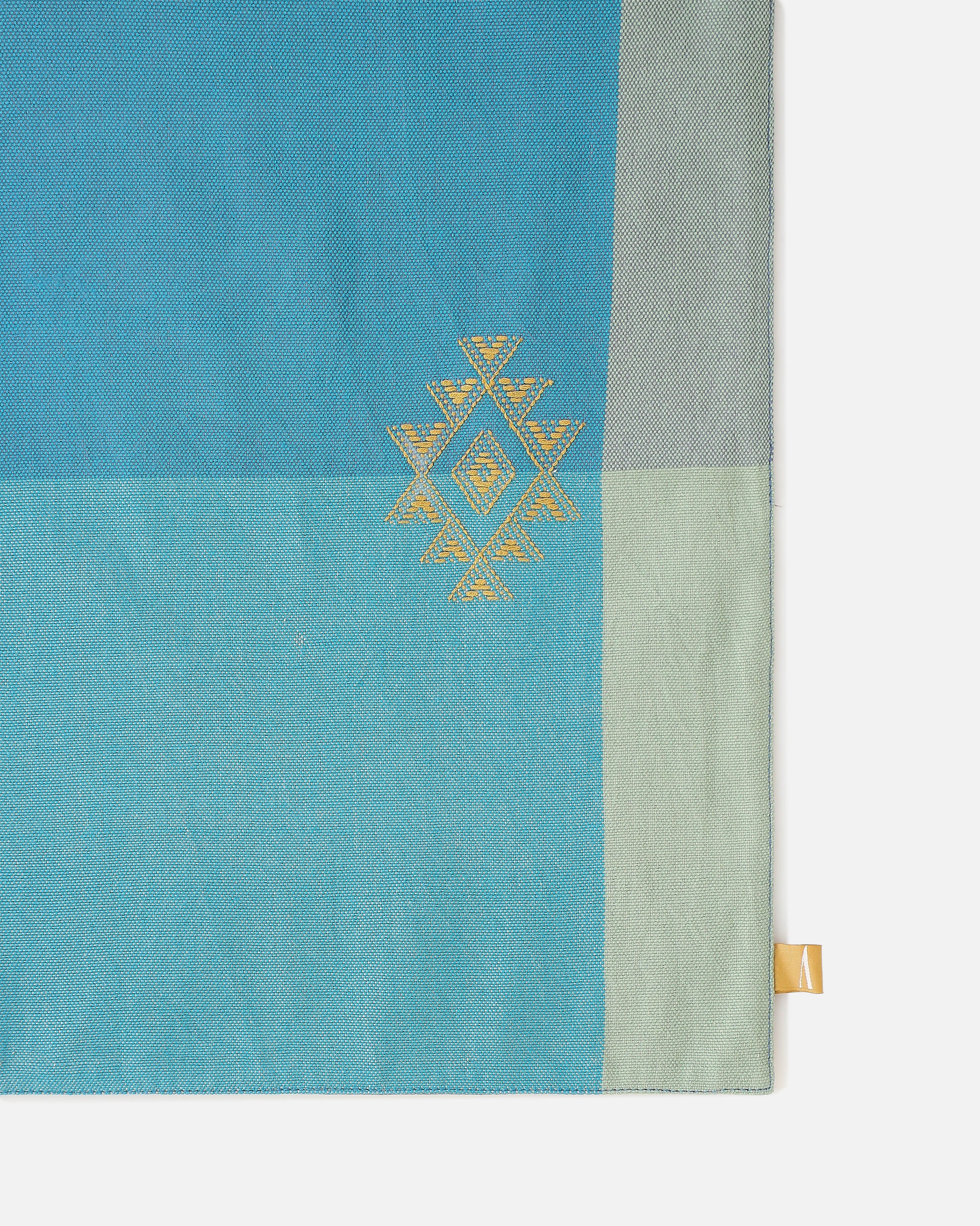 Nesha Bhujodi Extra Weft Cotton Table Mat | Set of 6