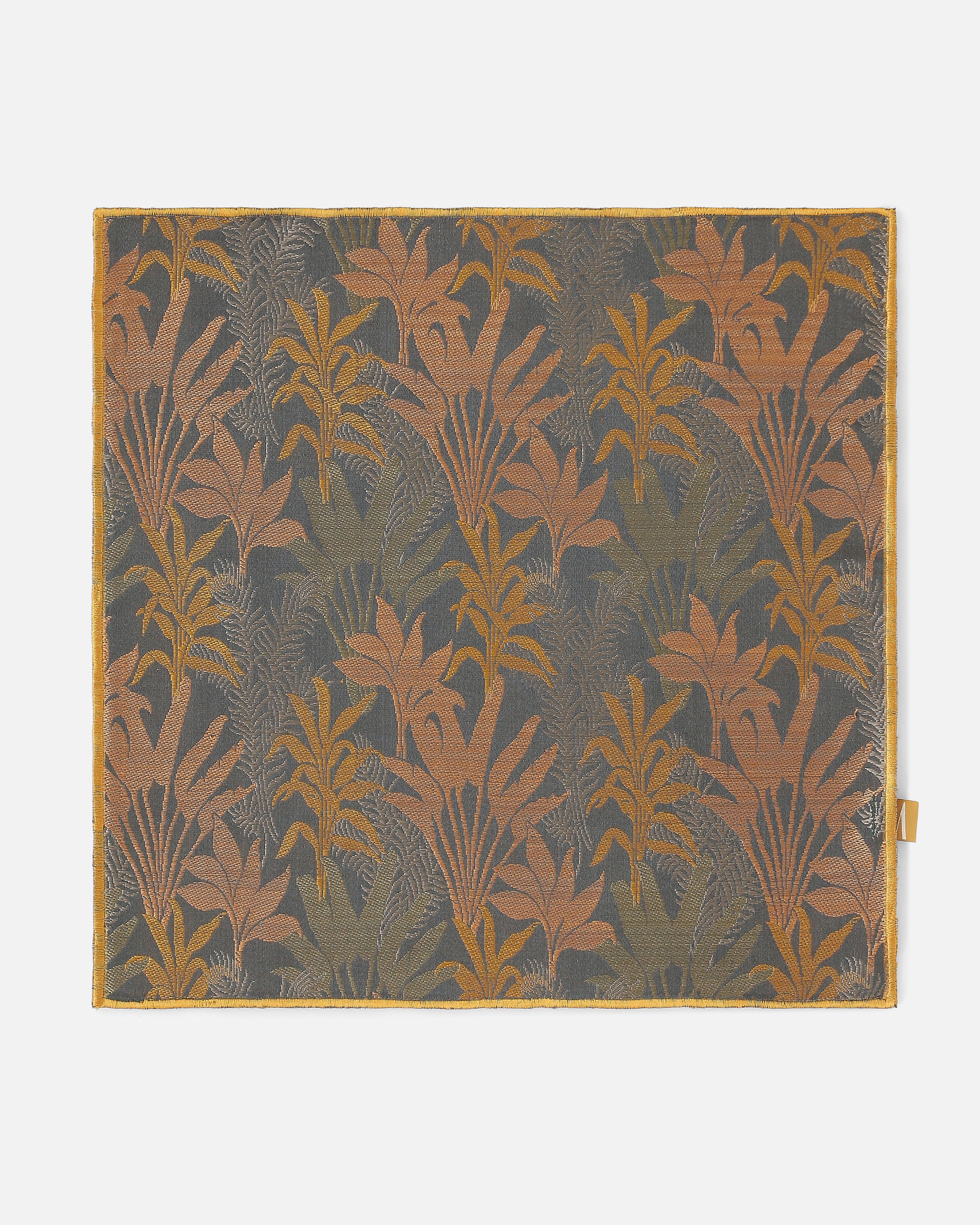 Ambika Banarasi Tanchoi Silk Pocket Square