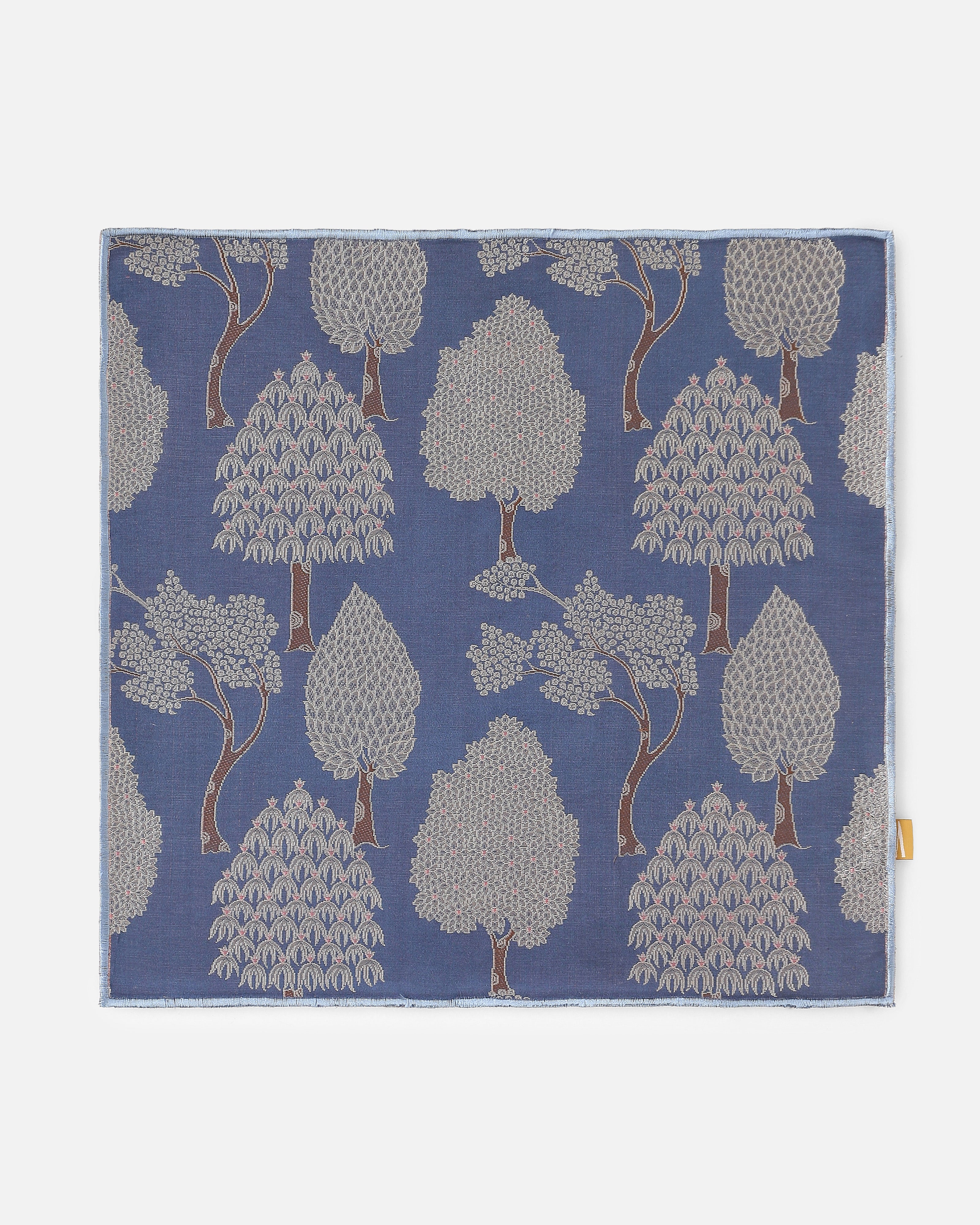 Vriksha Banarasi Tanchoi Silk Pocket Square