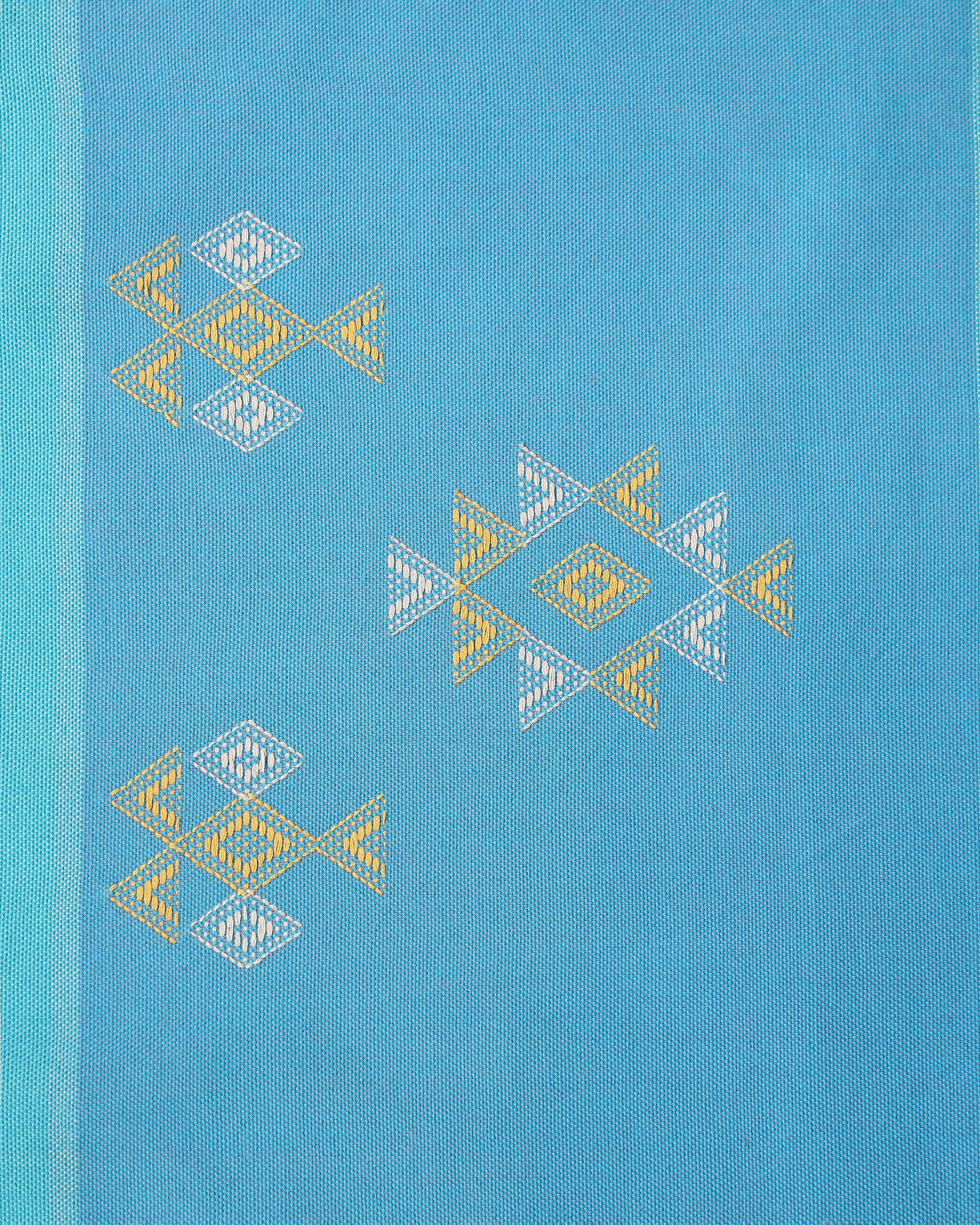 Nitaa Bhujodi Extra Weft Cotton Table Runner