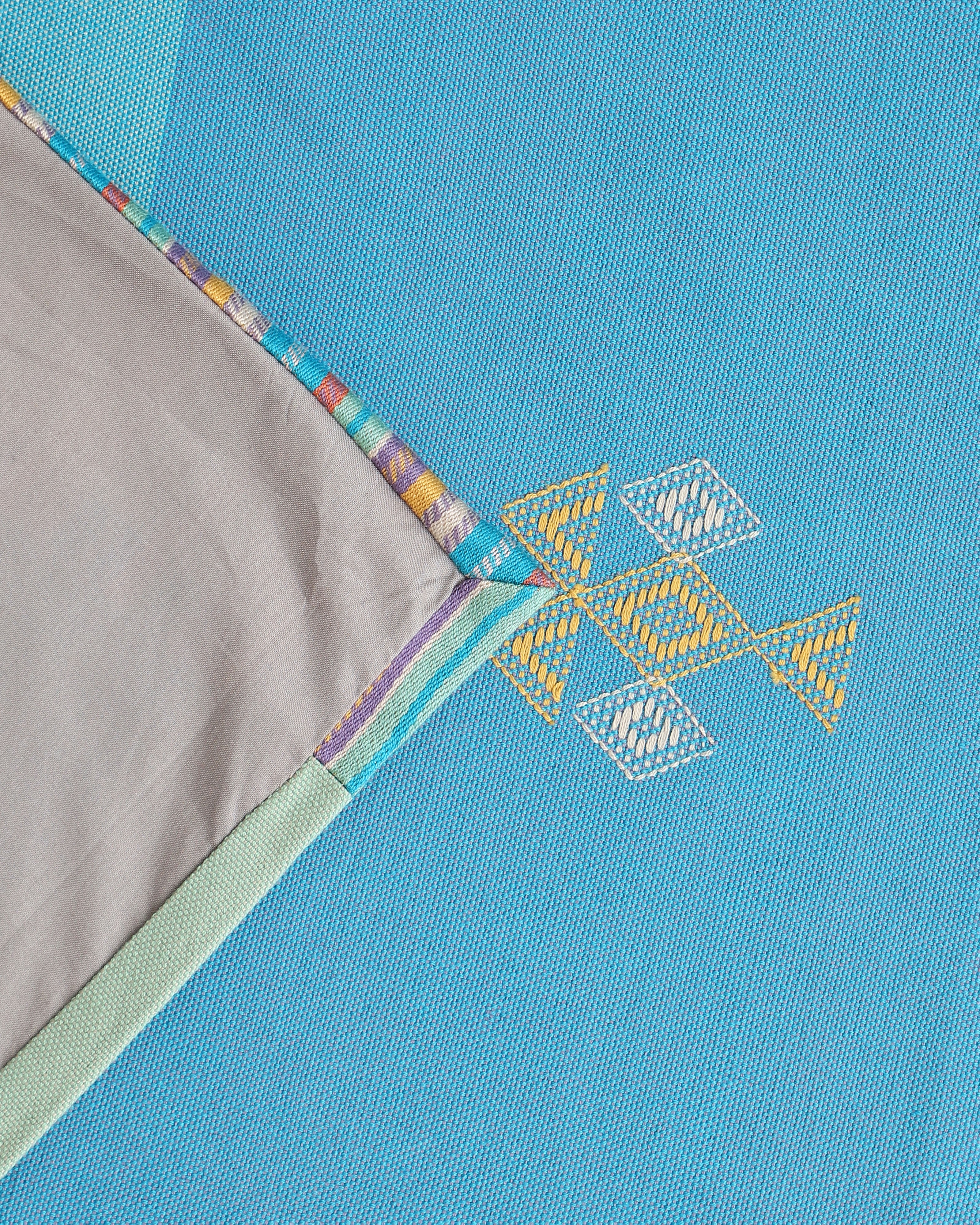 Nitaa Bhujodi Extra Weft Cotton Table Runner