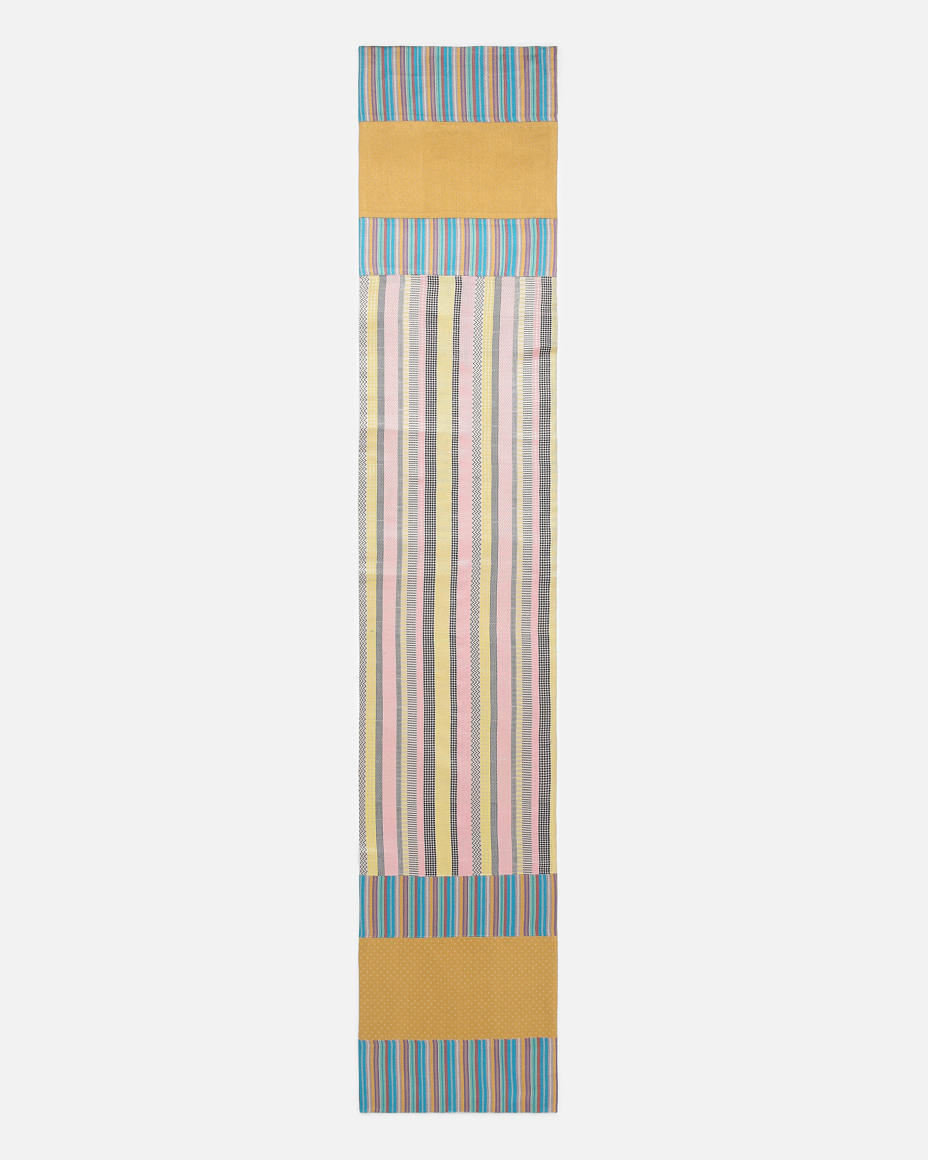 Jaya Banarasi Tanchoi Silk Table Runner