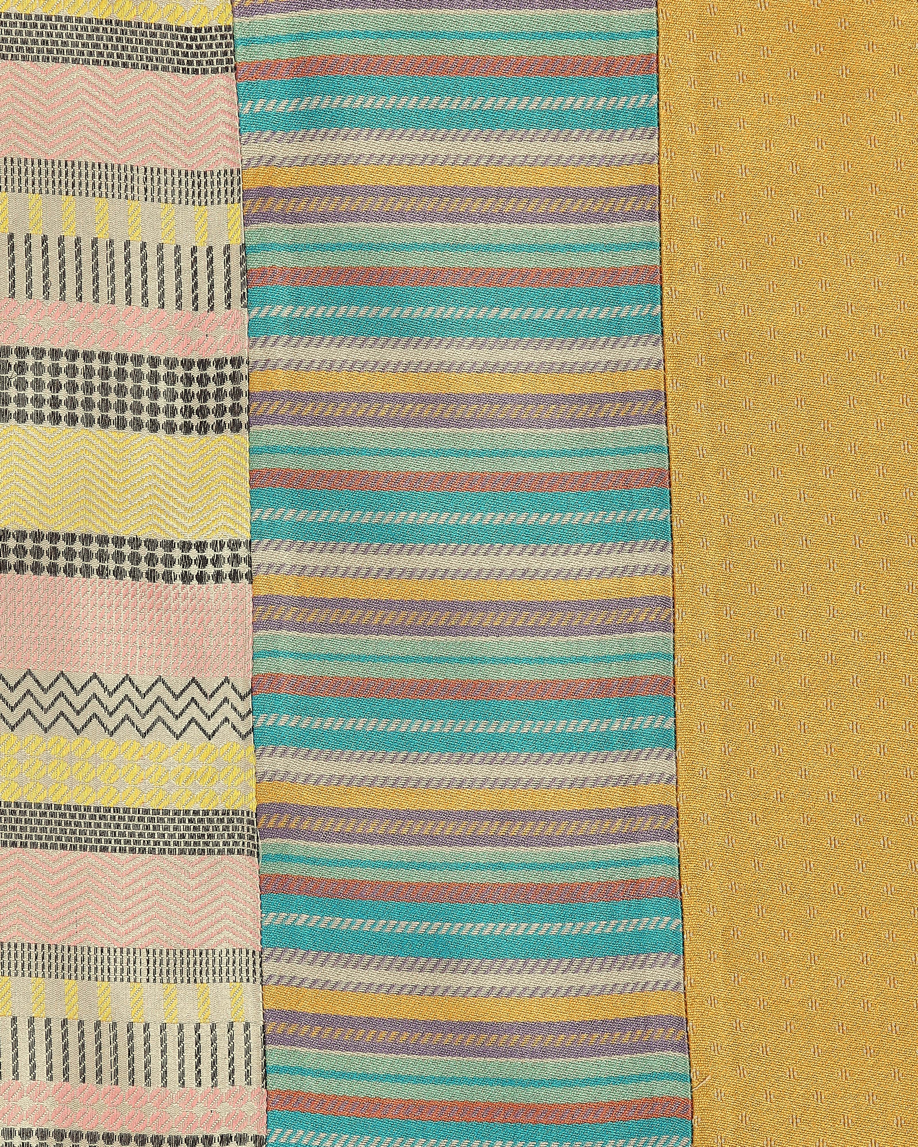 Jaya Banarasi Tanchoi Silk Table Runner