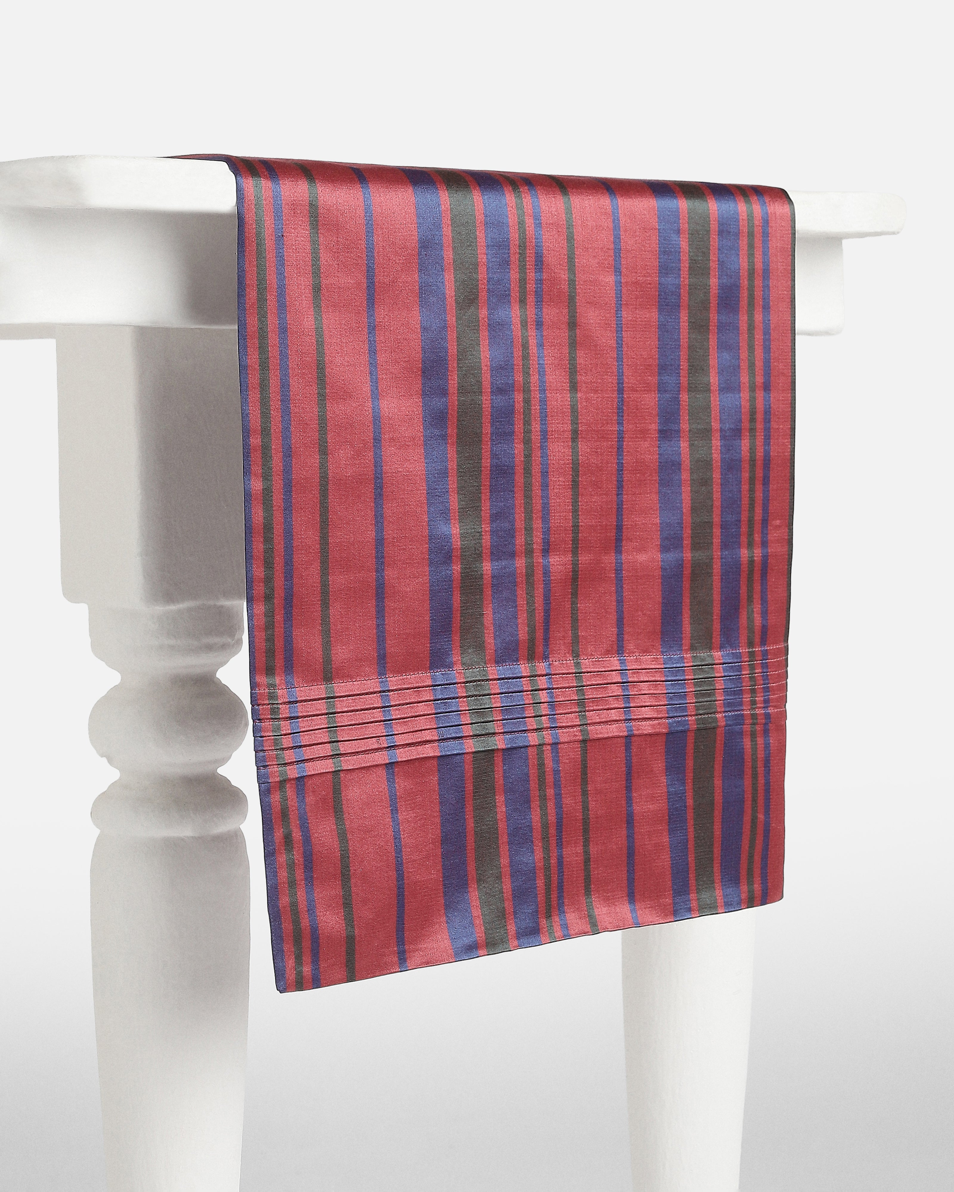 Seza Banarasi Satin Silk Cotton Table Runner