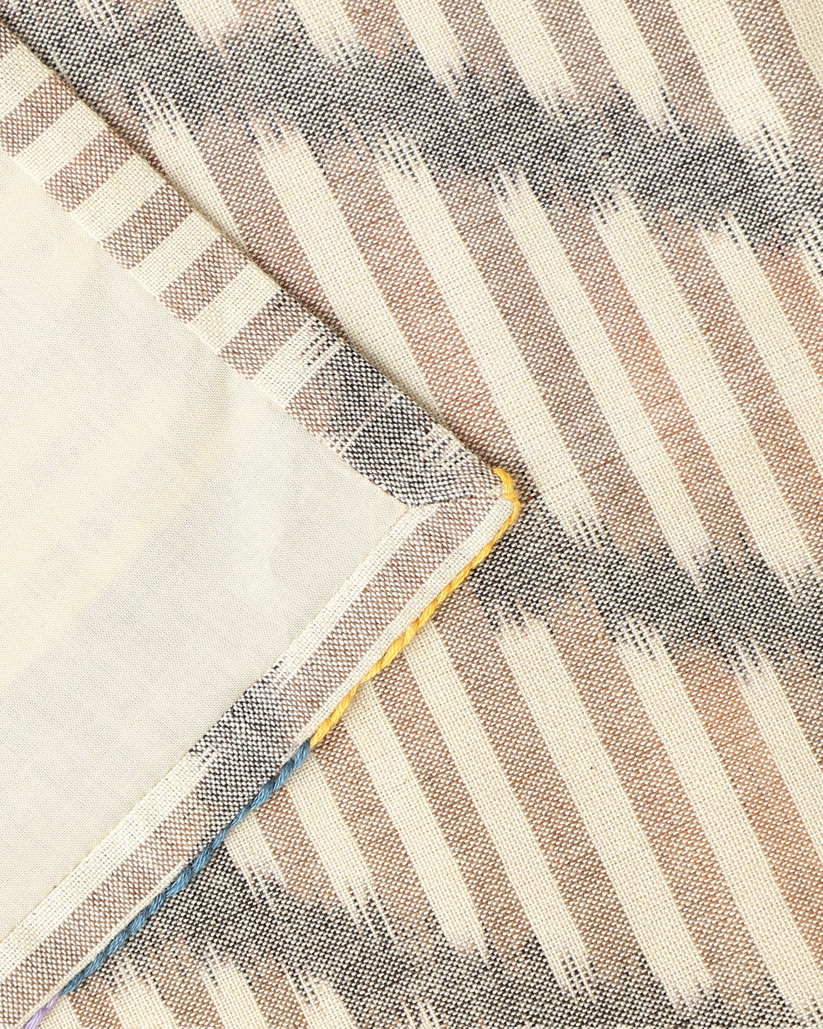 Taaru Pochampally Weft Ikat Cotton Table Runner