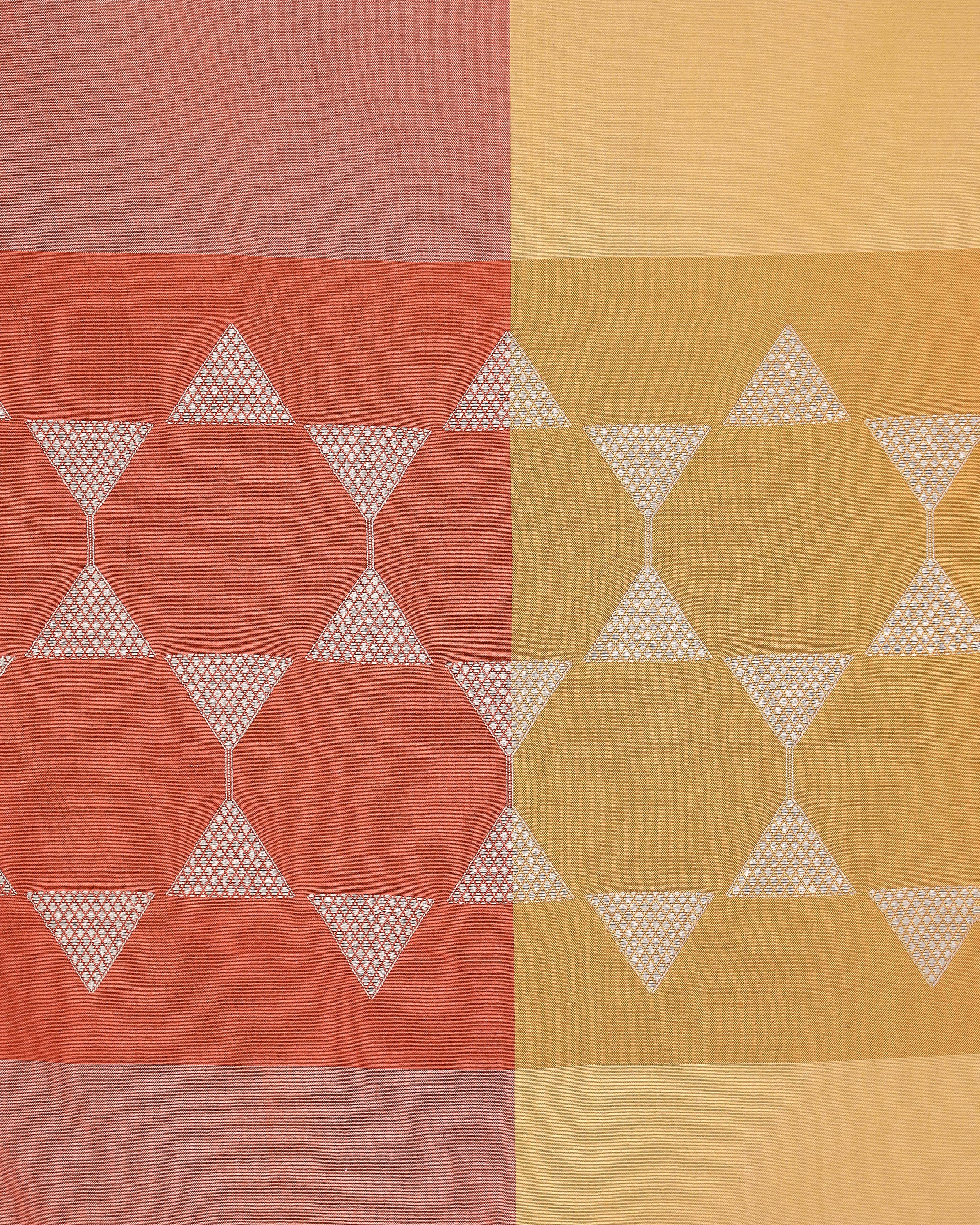 Somya Bhujodi Extra Weft Cotton Table Cover