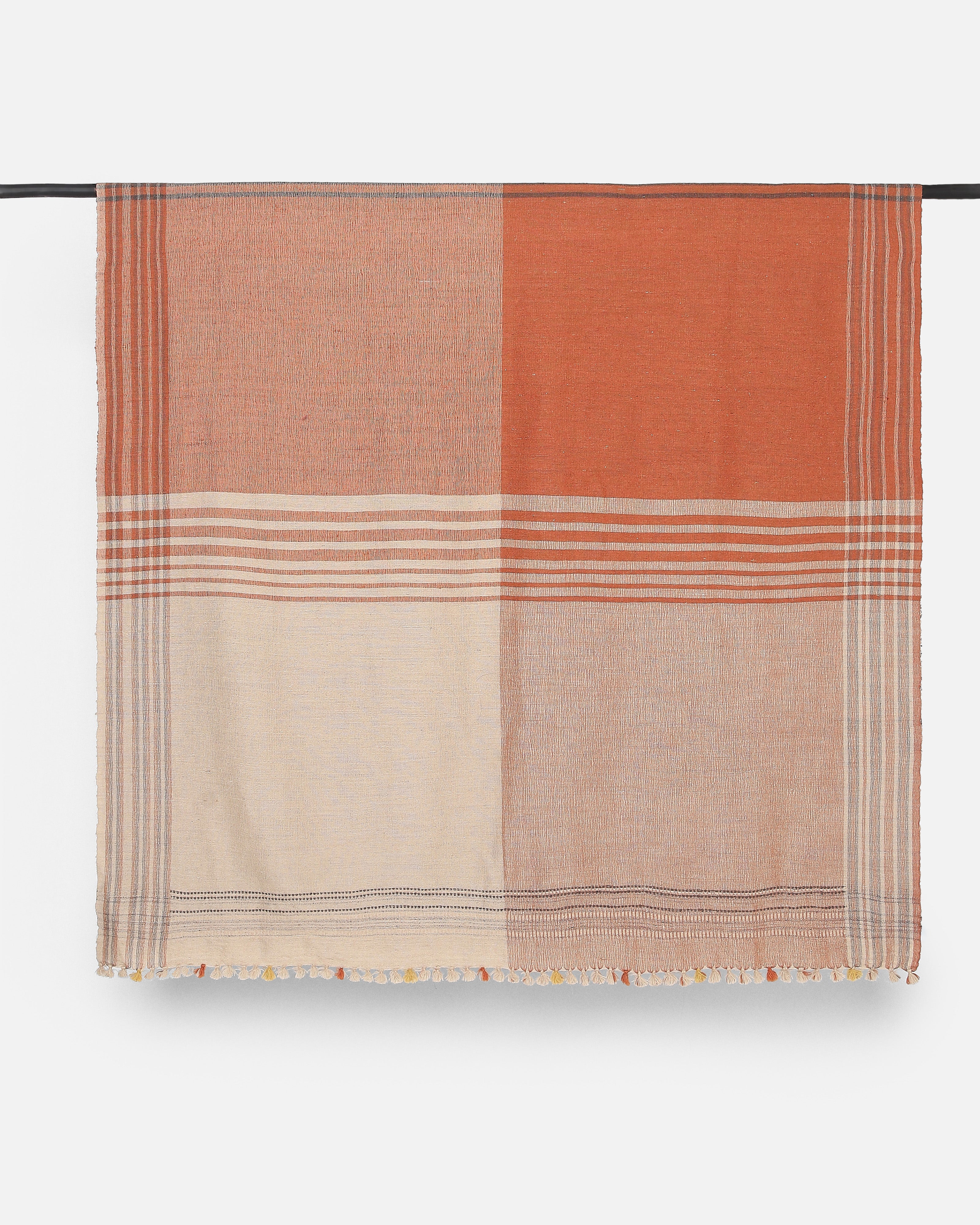 Jemu Bhujodi Extra Weft Woolen Throw