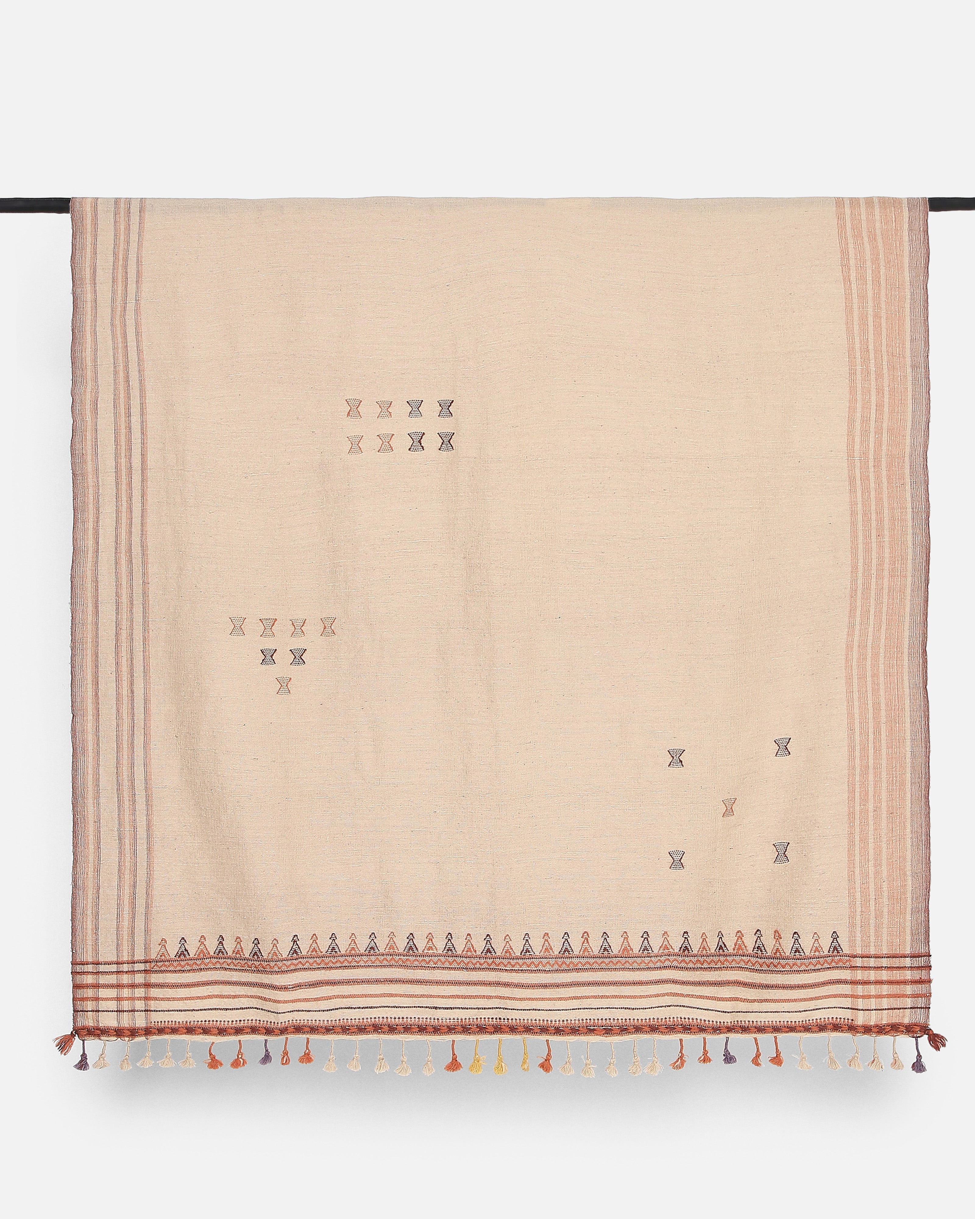 Jayy Bhujodi Extra Weft Woolen Throw