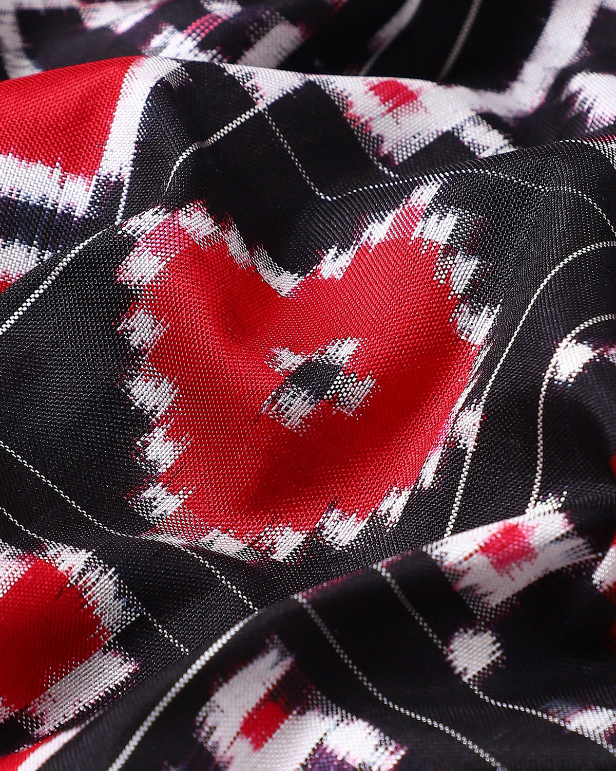 Aairah Pochampally Double Ikat Silk Saree